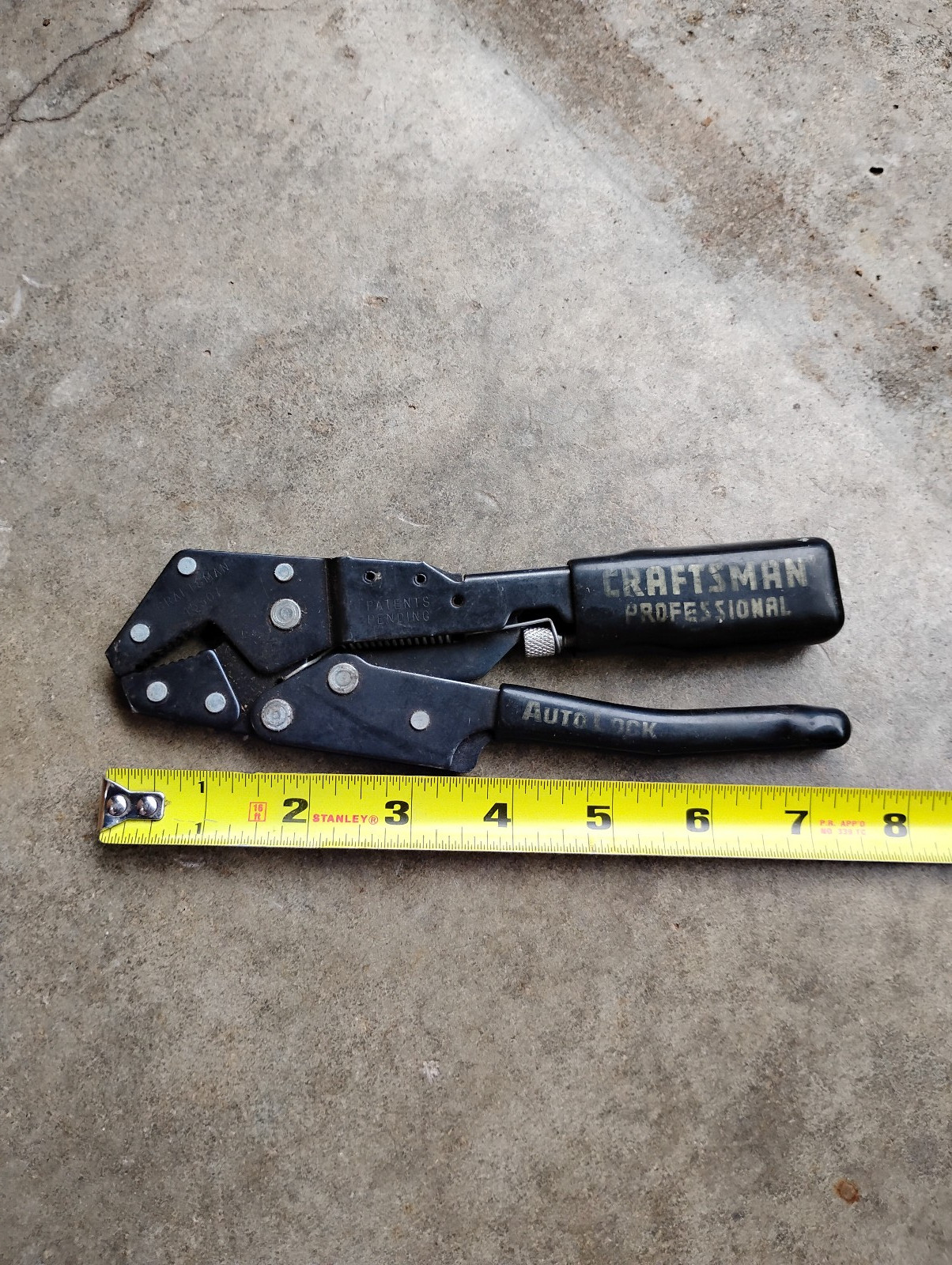 Craftsman Professional 45307 Auto Lock Pliers USA Craftsman Professional 45307 Auto Lock Pliers USA