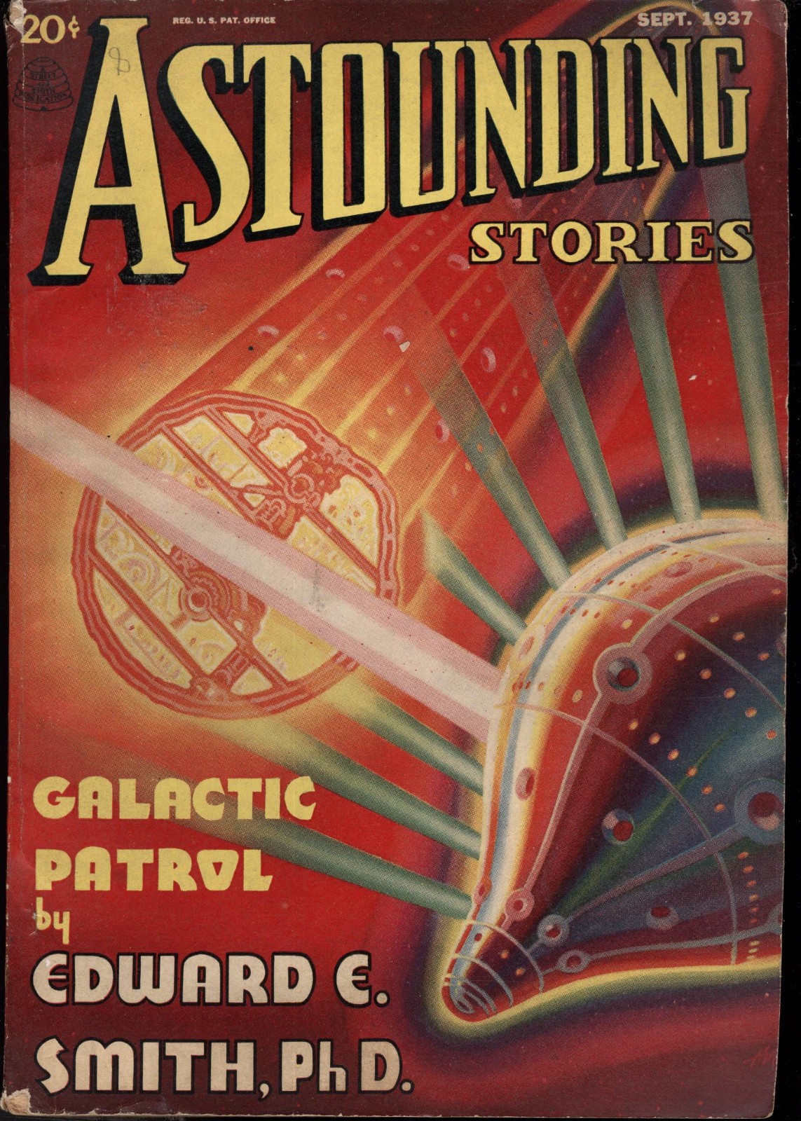 ASTOUNDING STORIES September 1937 VG