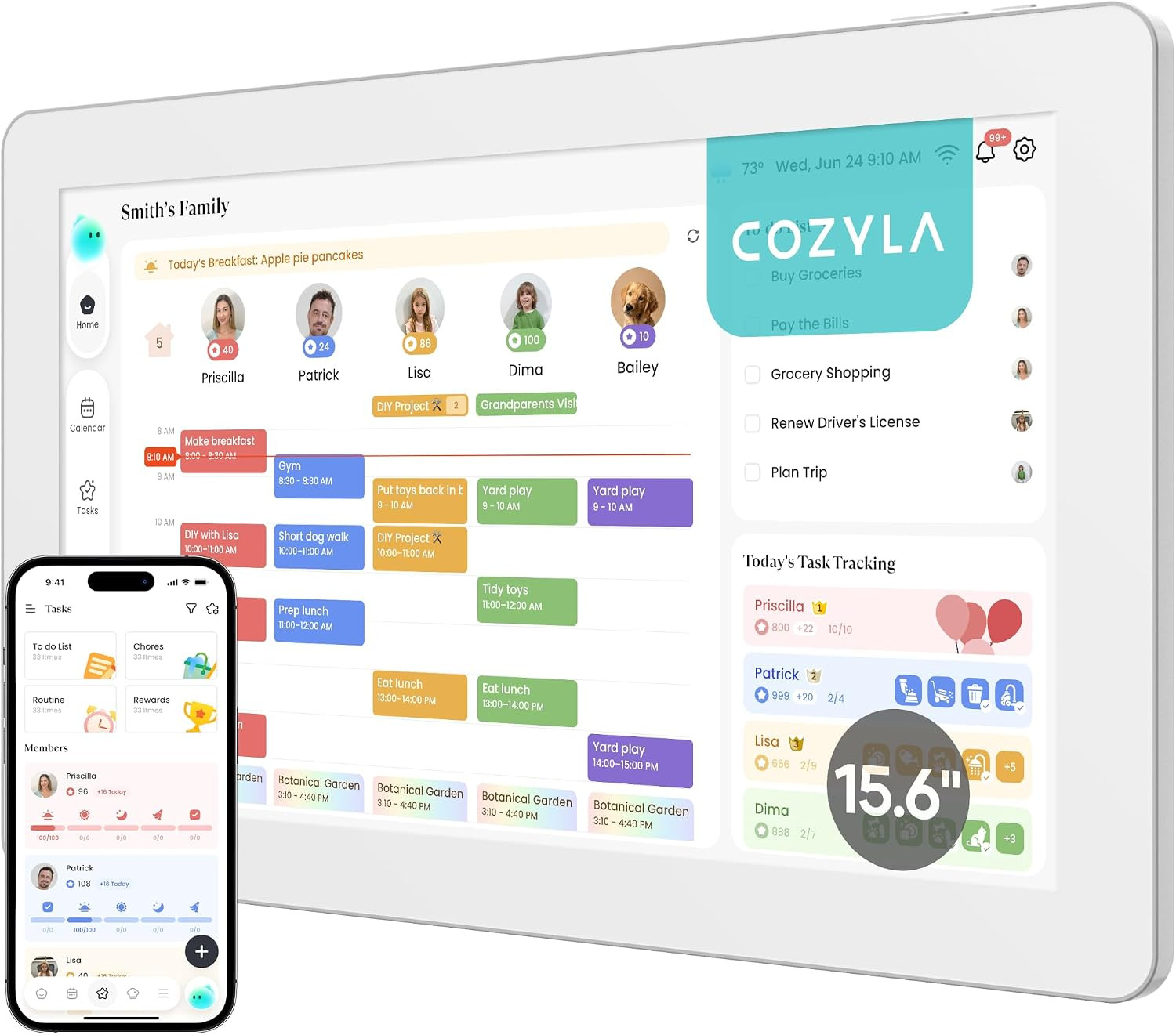 Cozyla Calendar Neo-15.6 Cozyla Calendar Neo-15.6