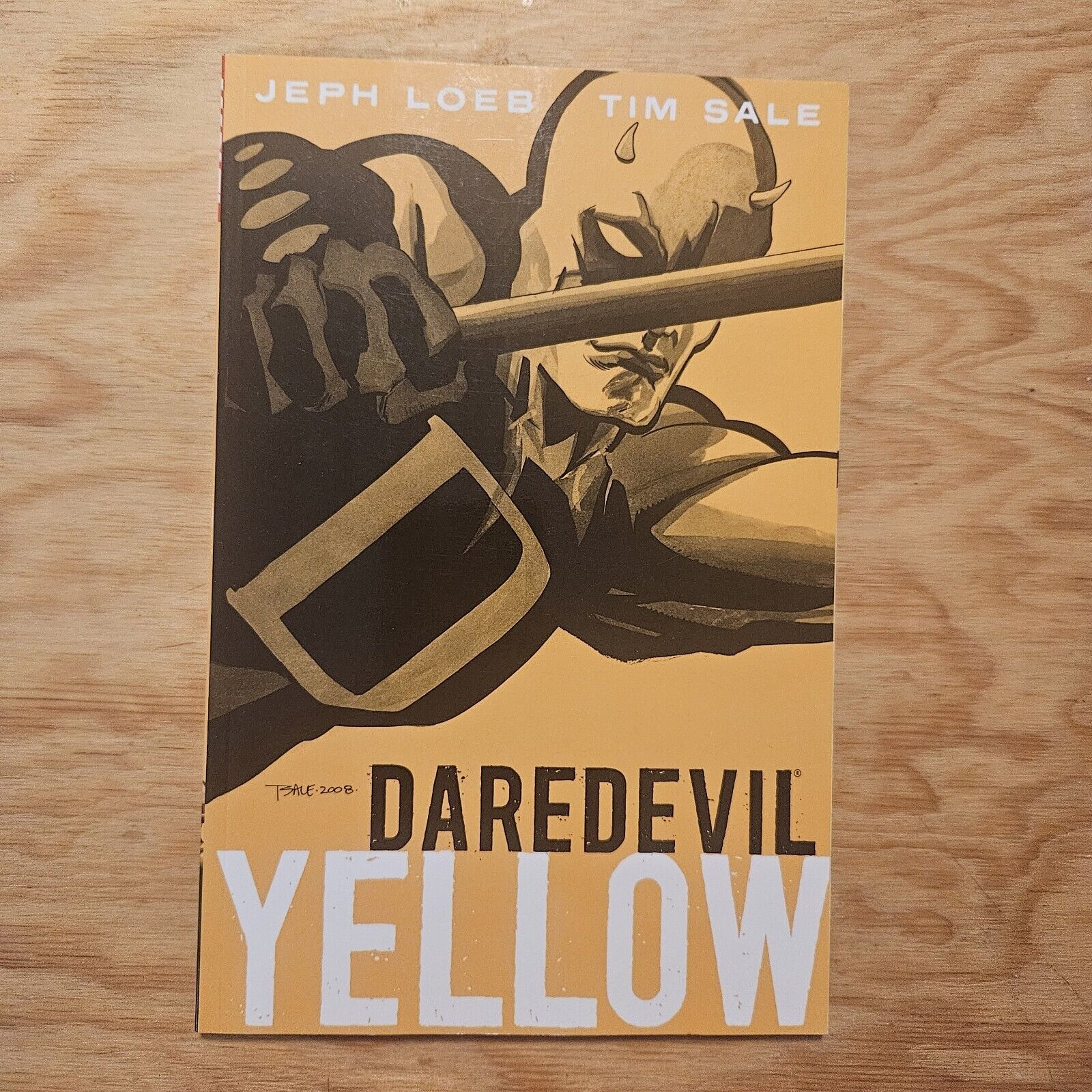 Daredevil Yellow Graphic Novel TPB Tim Sale & Jeph Loeb 2rd Print Marvel