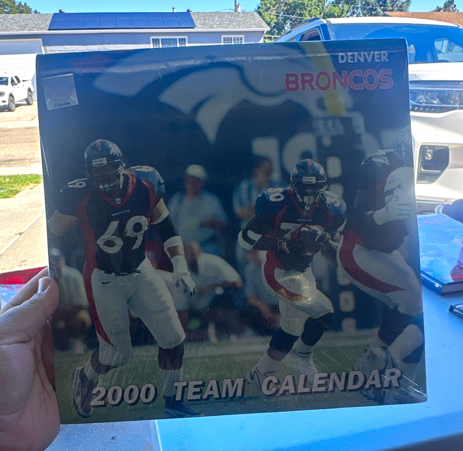 John F. Turner and Company Denver Broncos 2000 Team Calendar Action Photos John F. Turner and Company Denver Broncos 2000 Team Calendar Action Photos