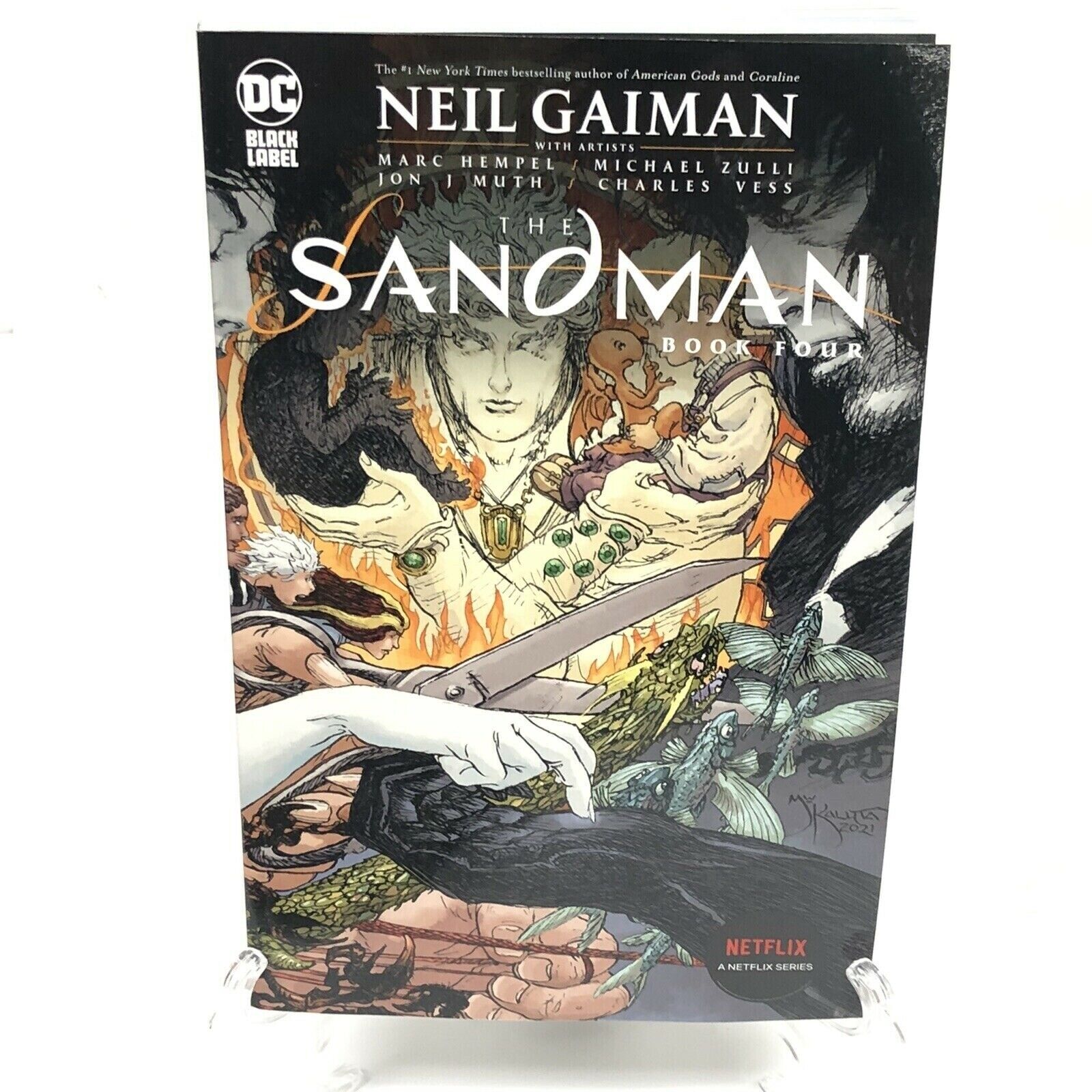 The Sandman Book 4 DM Edition New DC Comics Black Label TPB Paperback