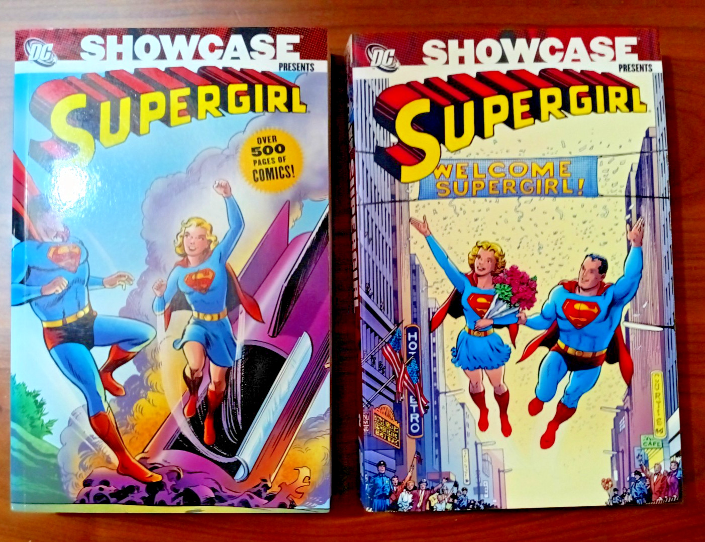 DC Comics Showcase Presents Supergirl Volumes 1 and 2 Lot of 2 TPB Graphic Novel