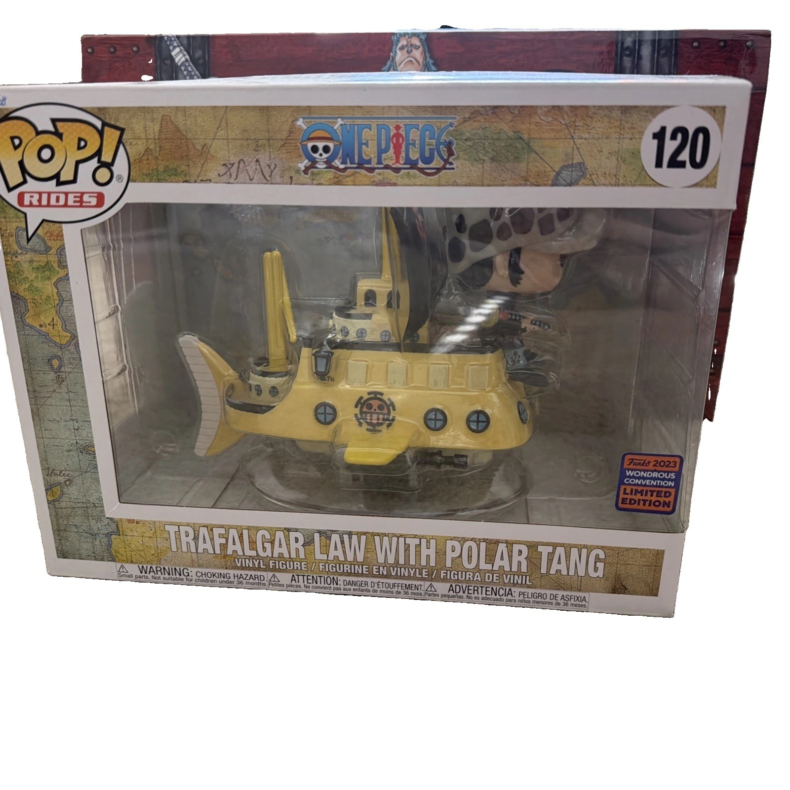 Funko Pop Rides: One Piece - Trafalgar Law with Polar Tang (2023 Wondrous... Funko Pop Rides: One Piece - Trafalgar Law with Polar Tang (2023 Wondrous...