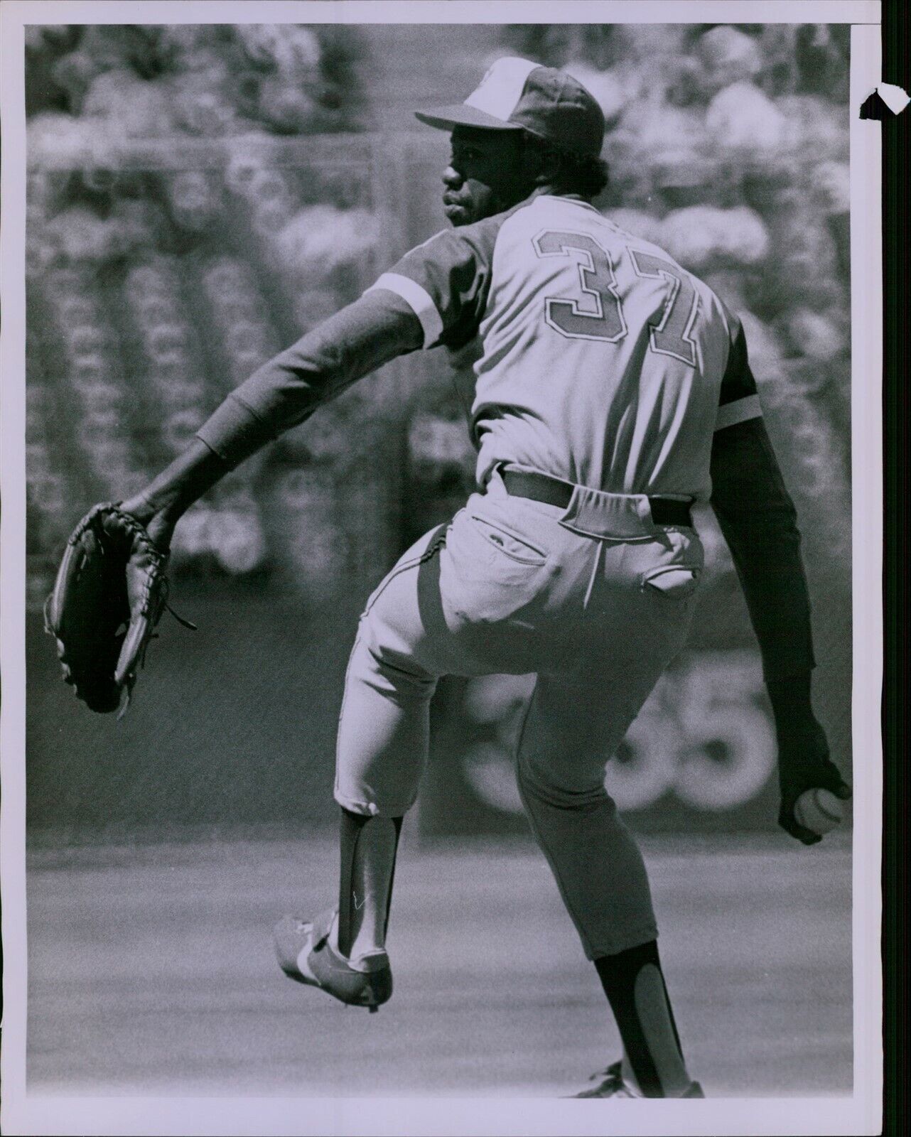 LG890 1977 Original Russ Reed Photo ED SOLOMON Atlanta Braves Pitcher Baseball