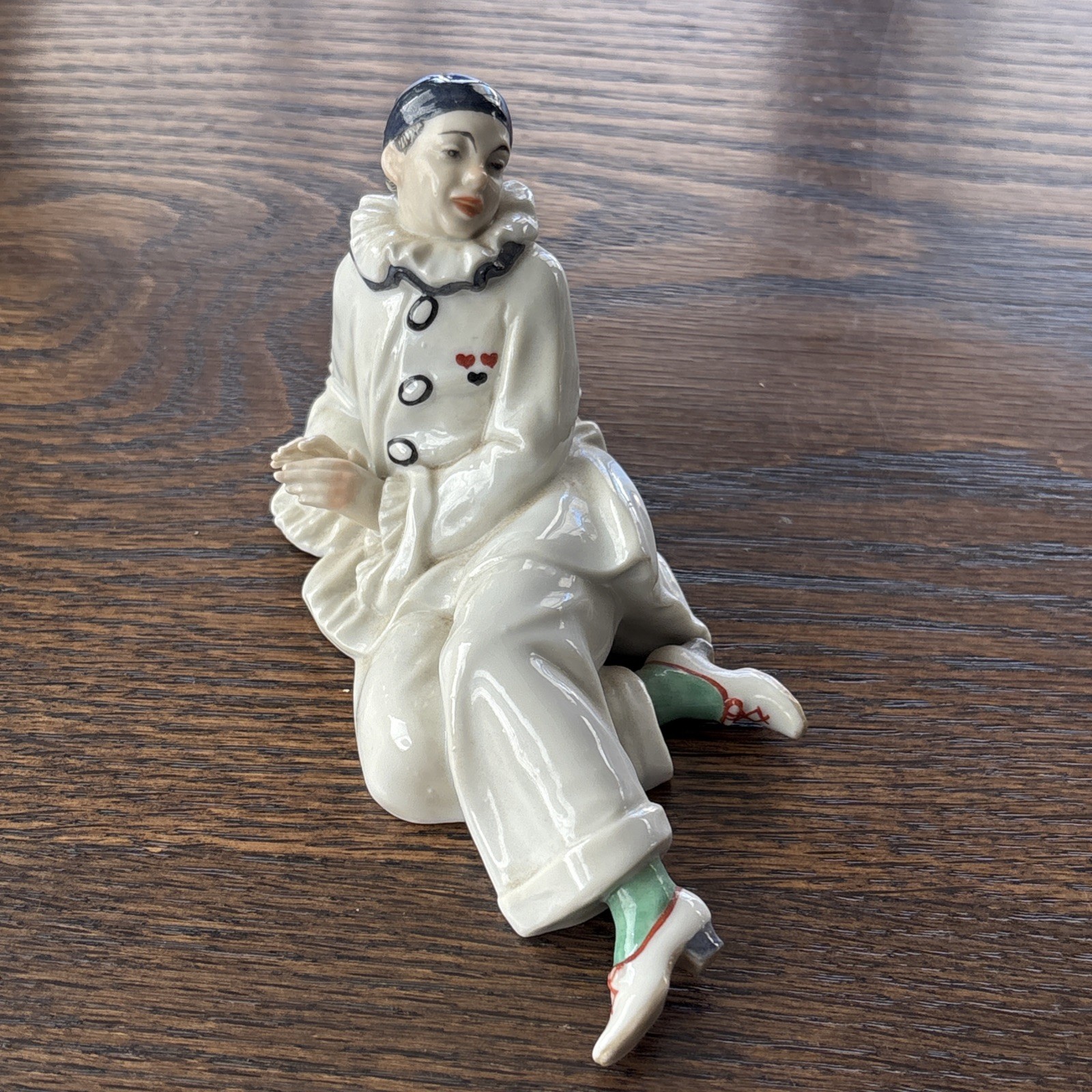 Antique KARL ENS Volkstedt Porcelain Harlequin Clown Germany Early 20th c Rare Antique KARL ENS Volkstedt Porcelain Harlequin Clown Germany Early 20th c Rare