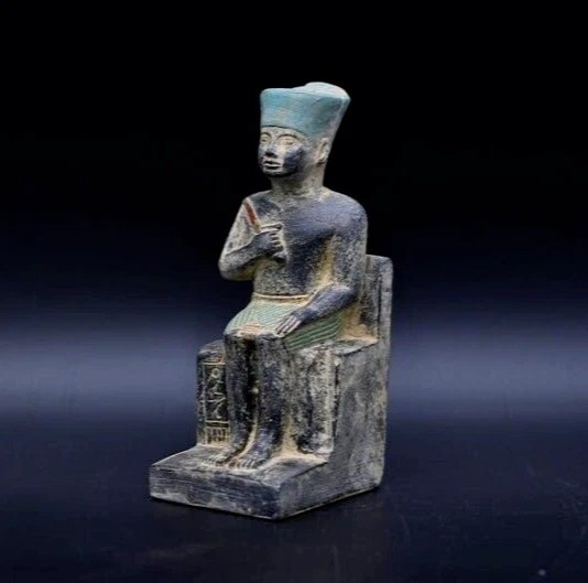 Egyptian Artifacts A Rare Authentic Pharaonic Statue Egyptian Phataoh Khufu BC