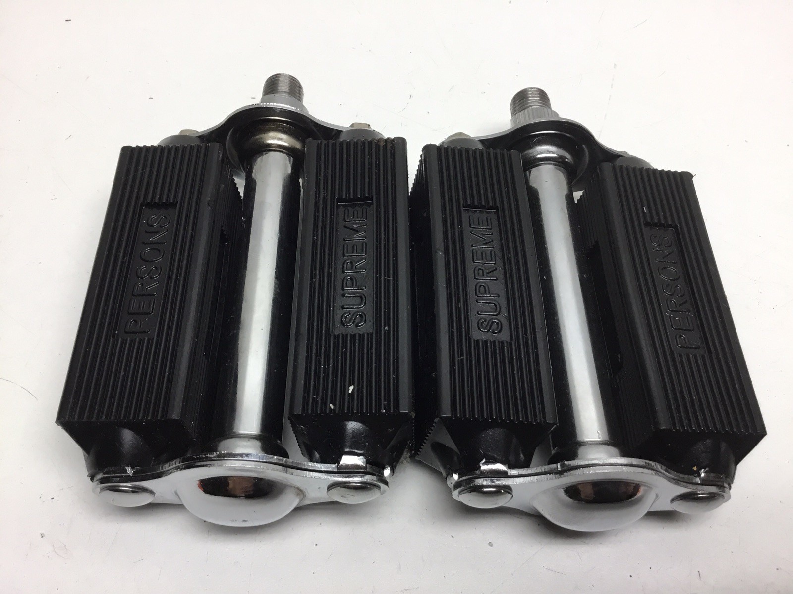 Persons Supreme Mens Bicycle Pedals Schwinn Elgin Mead Roadmaster CWC Persons Supreme Mens Bicycle Pedals Schwinn Elgin Mead Roadmaster CWC