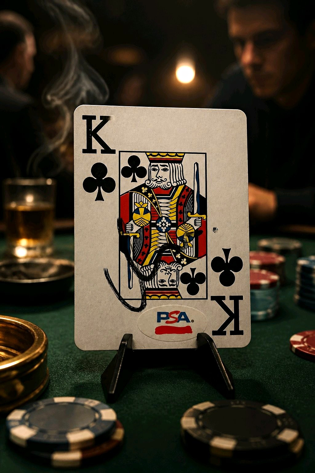 Matt Damon Ocean's Trilogy King of Spades Autographed Playing Card w/ COA Matt Damon Ocean's Trilogy King of Spades Autographed Playing Card w/ COA