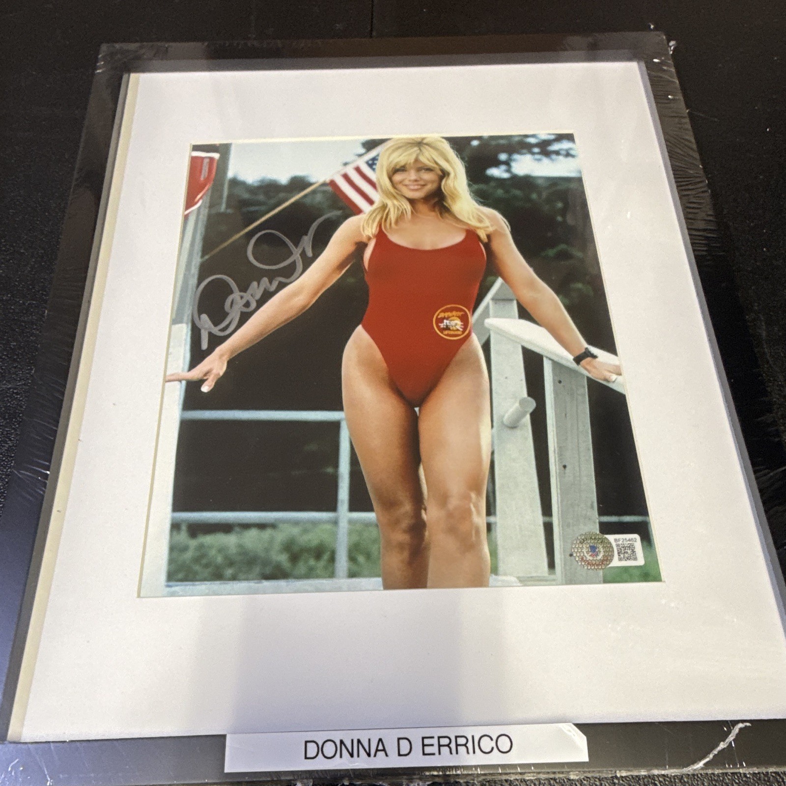 Donna D'Errico (Baywatch)Signed 8x10 Matted Photo Beckett Authenticated Donna D'Errico (Baywatch)Signed 8x10 Matted Photo Beckett Authenticated