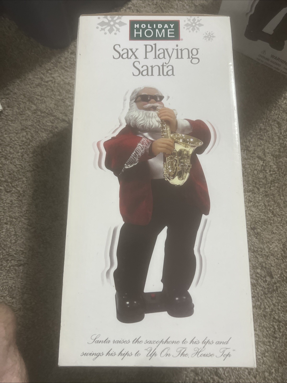 Holiday Home Sax Playing Santa Holiday Home Sax Playing Santa