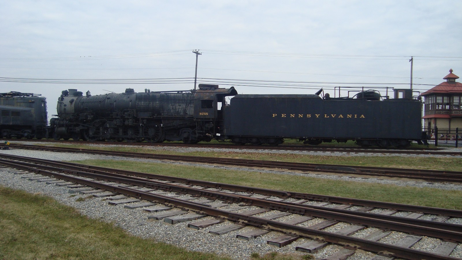 Pennsylvania Railroad 6755 M-1a 4-8-2 largest surviving PRR steam loco 8 x 10 Pennsylvania Railroad 6755 M-1a 4-8-2 largest surviving PRR steam loco 8 x 10