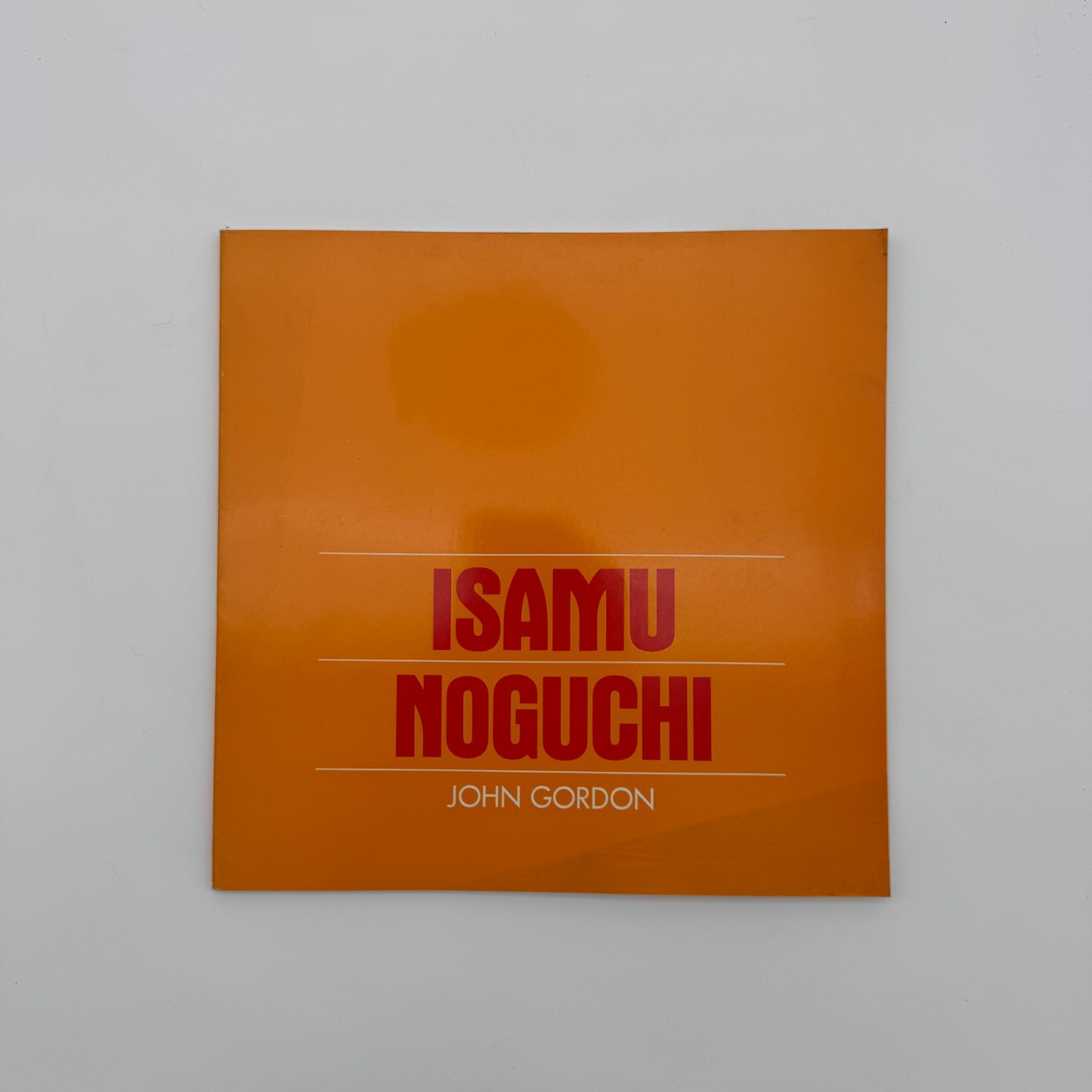 Isamu Noguchi by John Gordon Exhibition Catalogue 1968 Whitney Museum Isamu Noguchi by John Gordon Exhibition Catalogue 1968 Whitney Museum