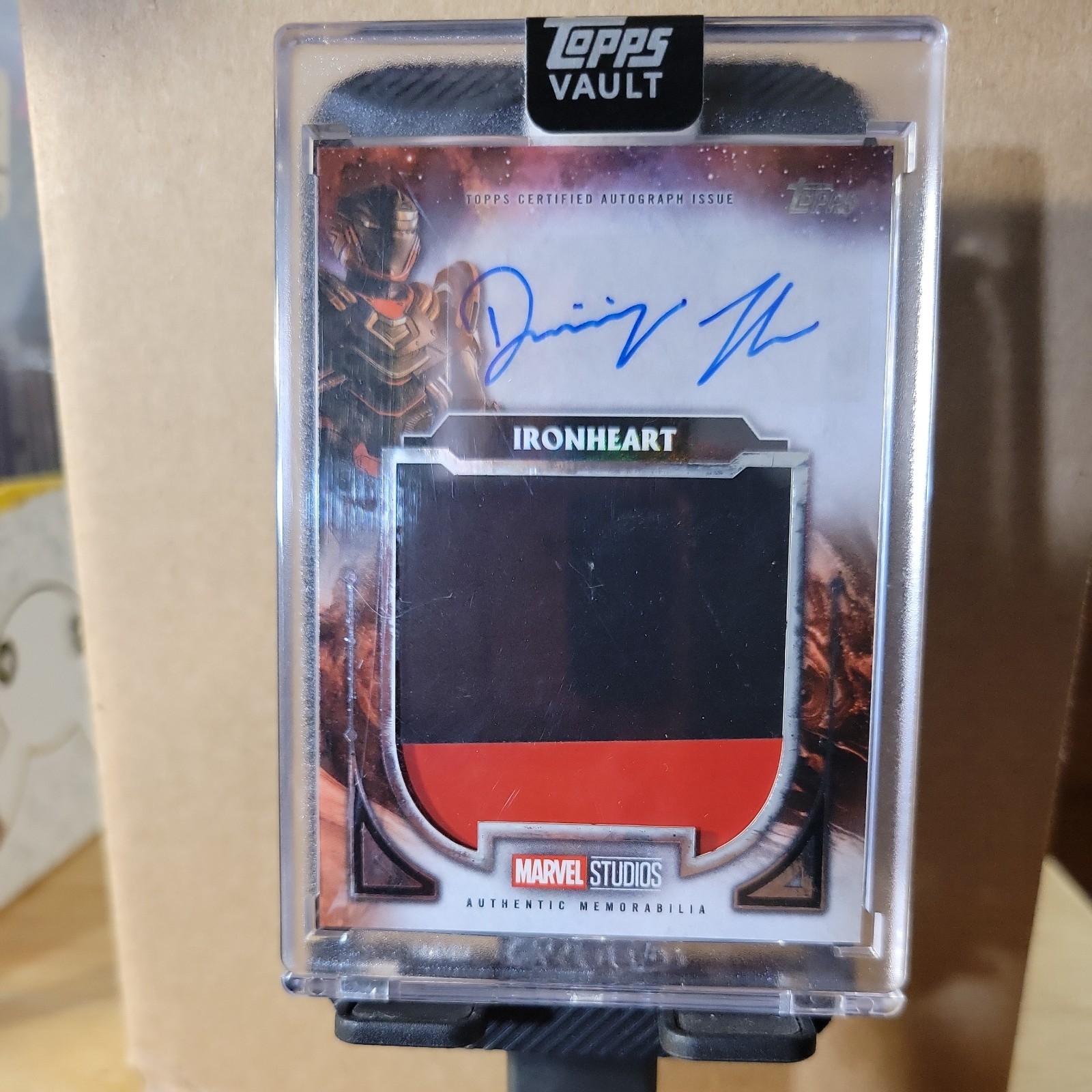 Topps 2026 Marvel Vault MCU Ironheart Dominique Thorne Certified Auto Relic /50 Topps 2026 Marvel Vault MCU Ironheart Dominique Thorne Certified Auto Relic /50