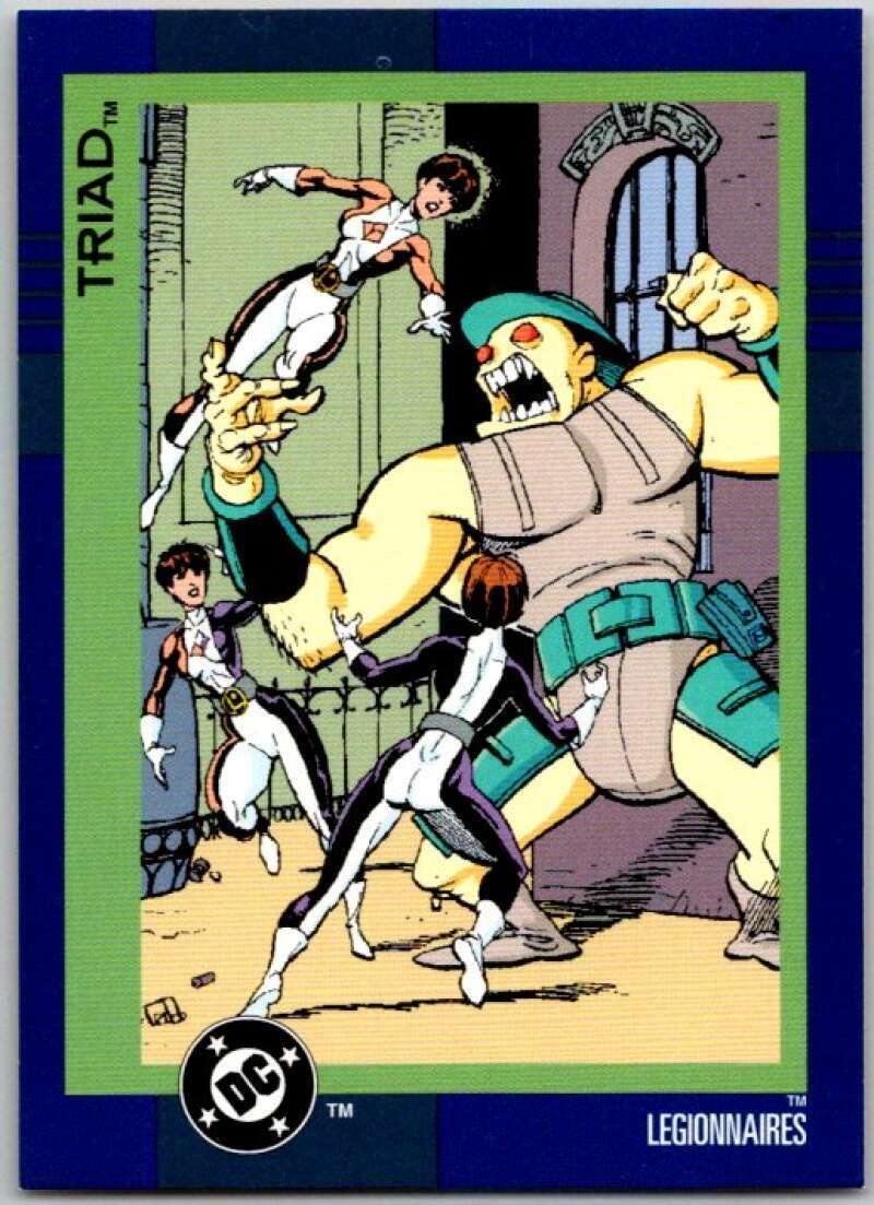 1993 SkyBox DC Comics #86 Legionnaires - Triad V36911
