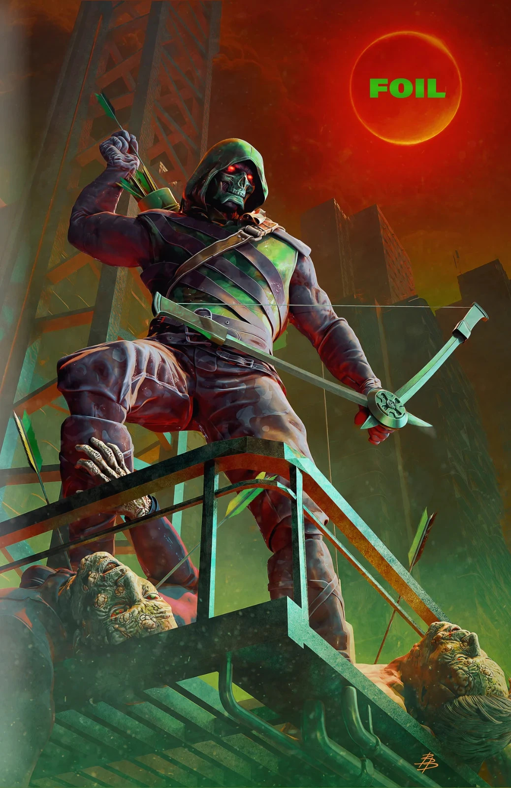 ABSOLUTE GREEN ARROW #1 BJORN BARENDS VIRGIN FOIL VARIANT NM 2026 PRESALE 5/20 ABSOLUTE GREEN ARROW #1 BJORN BARENDS VIRGIN FOIL VARIANT NM 2026 PRESALE 5/20