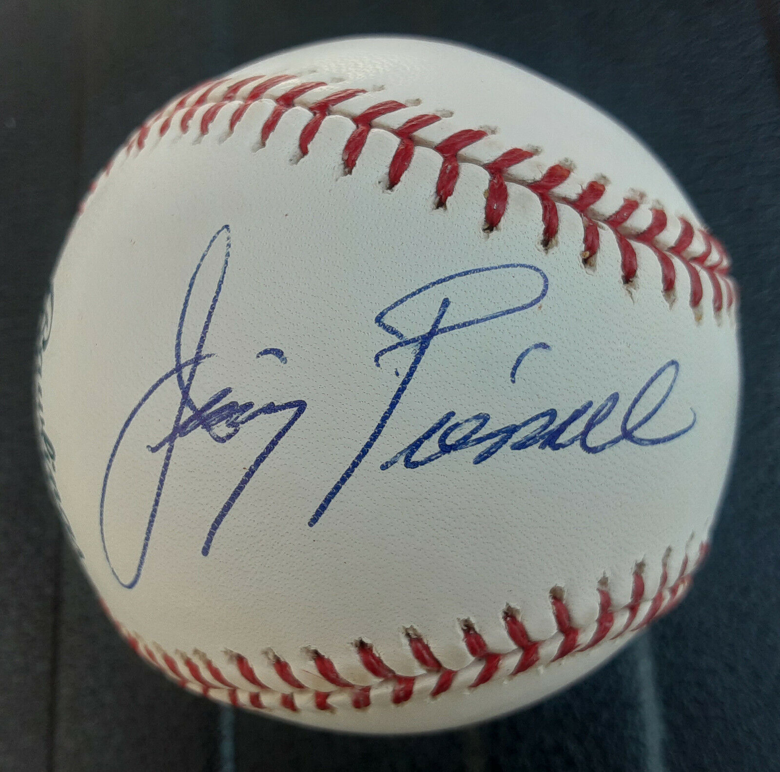 Jimmy Piersall autographed authentic MLB baseball 
