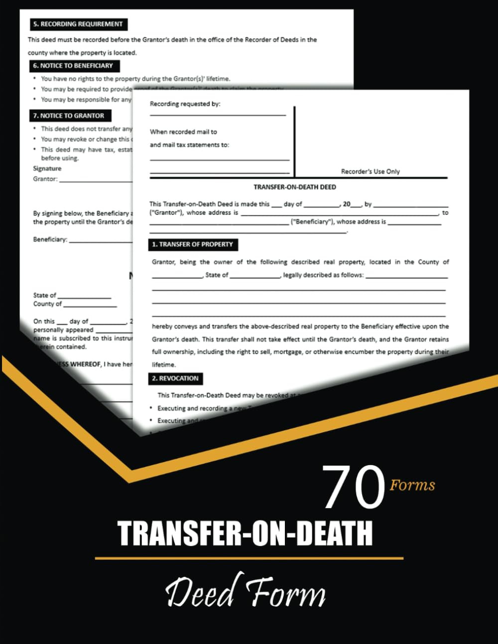 Transfer-On-Death Deed Form: TOD Document for Grantor and Beneficiary Transfer-On-Death Deed Form: TOD Document for Grantor and Beneficiary