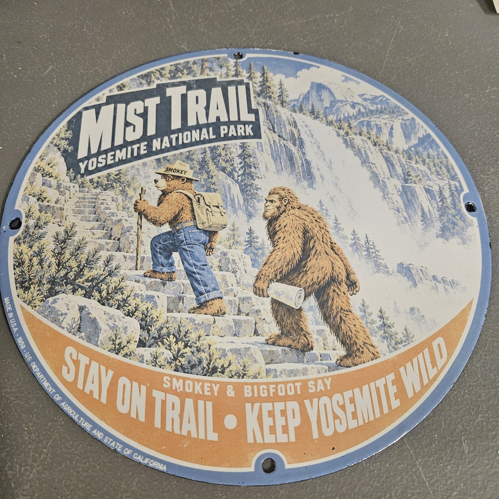 VINTAGE 1959 MIST TRAIL 12\