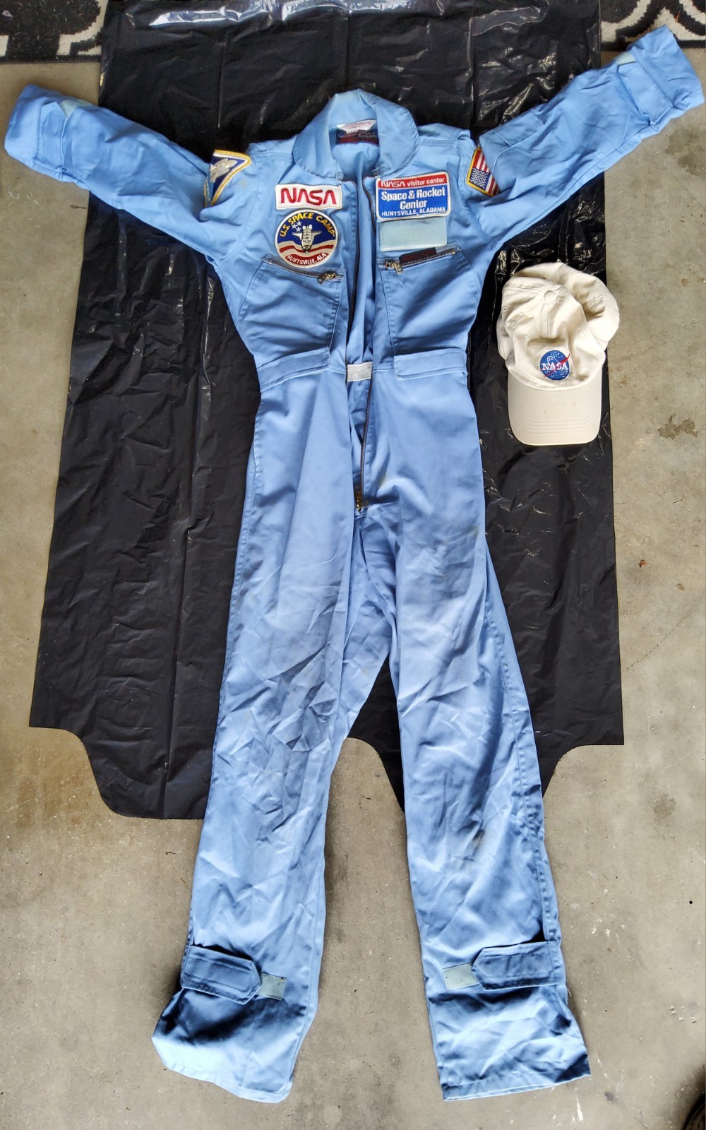 Vintage NASA Space Camp Flight Suit Youth LG Huntsville AL Patches Costume Vintage NASA Space Camp Flight Suit Youth LG Huntsville AL Patches Costume