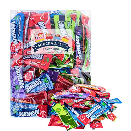 Airheads Mini Bars - 2 Lbs Cherry, Orange, Lime, Blue Raspberry, White Mystery Airheads Mini Bars - 2 Lbs Cherry, Orange, Lime, Blue Raspberry, White Mystery