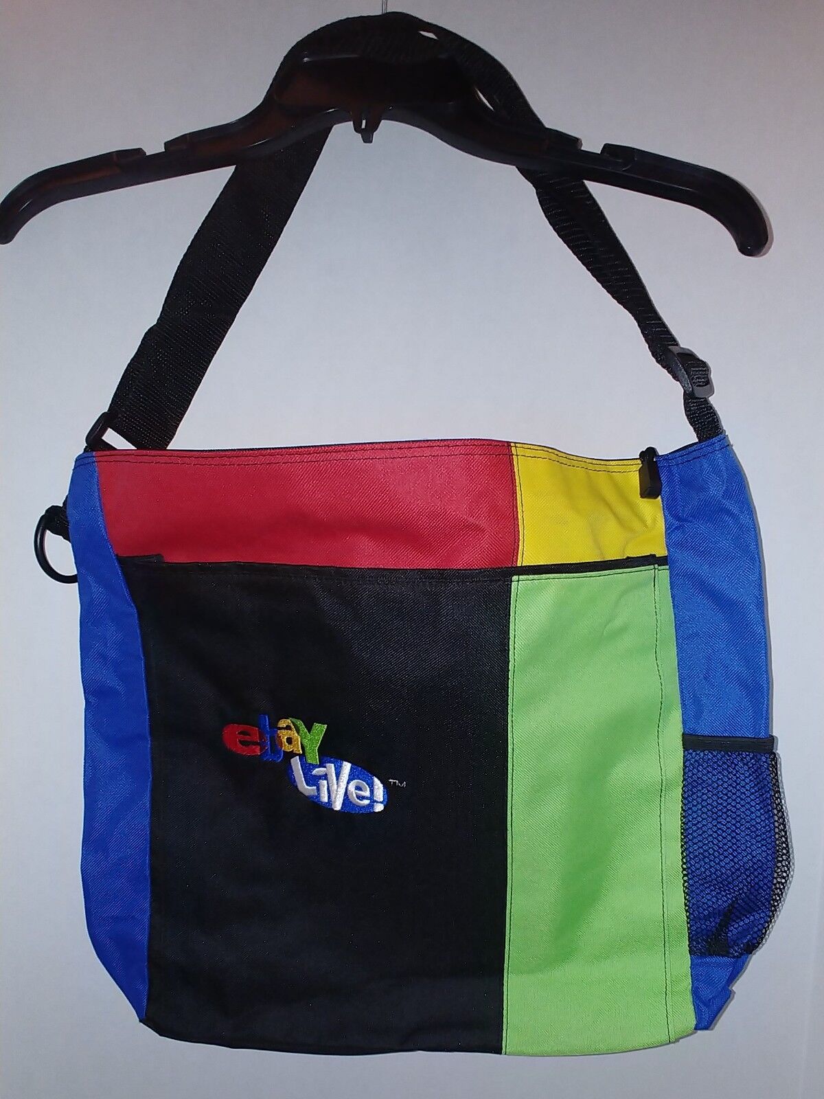 RARE Colorful Hard to Find Fabric Tote Bag  from eBay Live 2007 Convention New