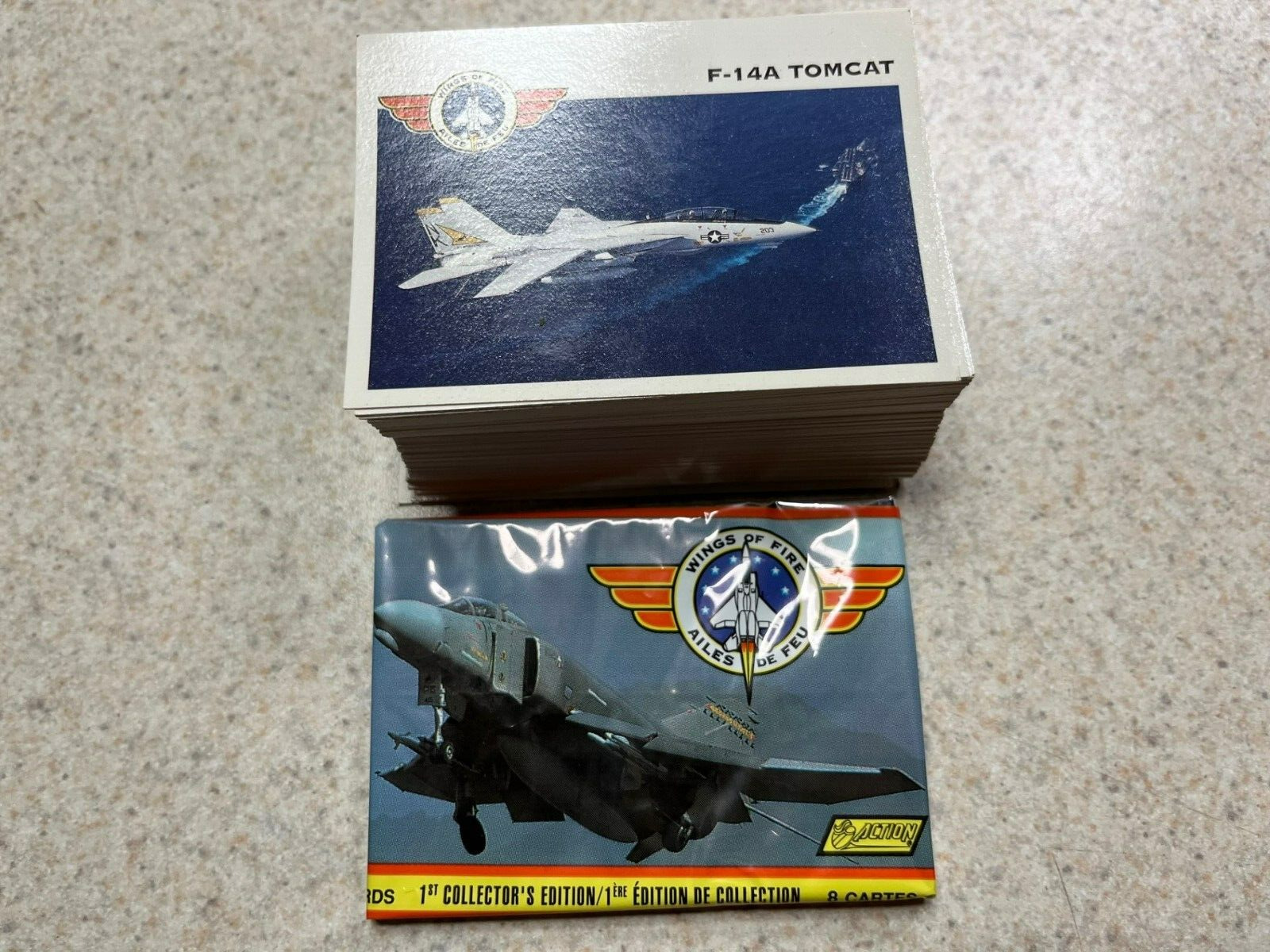 1992 Panini Wings of Fire Trading Card Set (100)