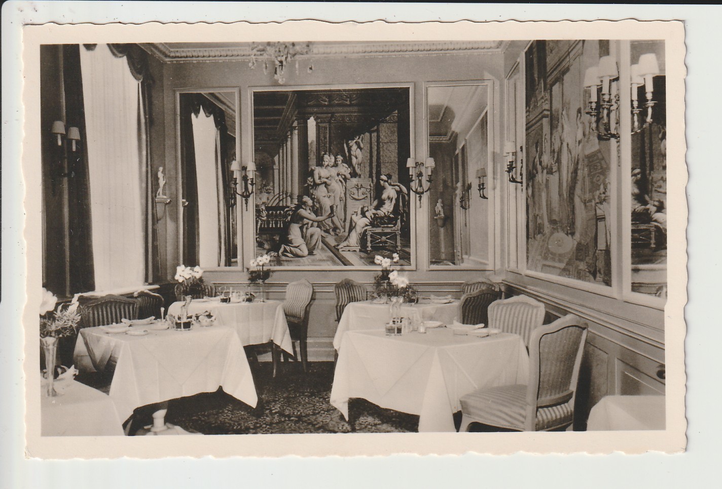 Postcard Frankfurt am Main, Hotel Hessischer Hof old Postcard Frankfurt am Main, Hotel Hessischer Hof old