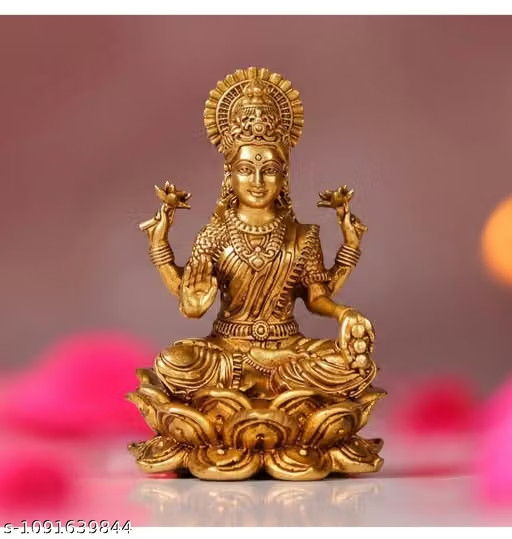 Brass Lakshmi Devi Idol Mini 2 Inch Royal Antique Finish Maa Laxmi Statue Puja Brass Lakshmi Devi Idol Mini 2 Inch Royal Antique Finish Maa Laxmi Statue Puja