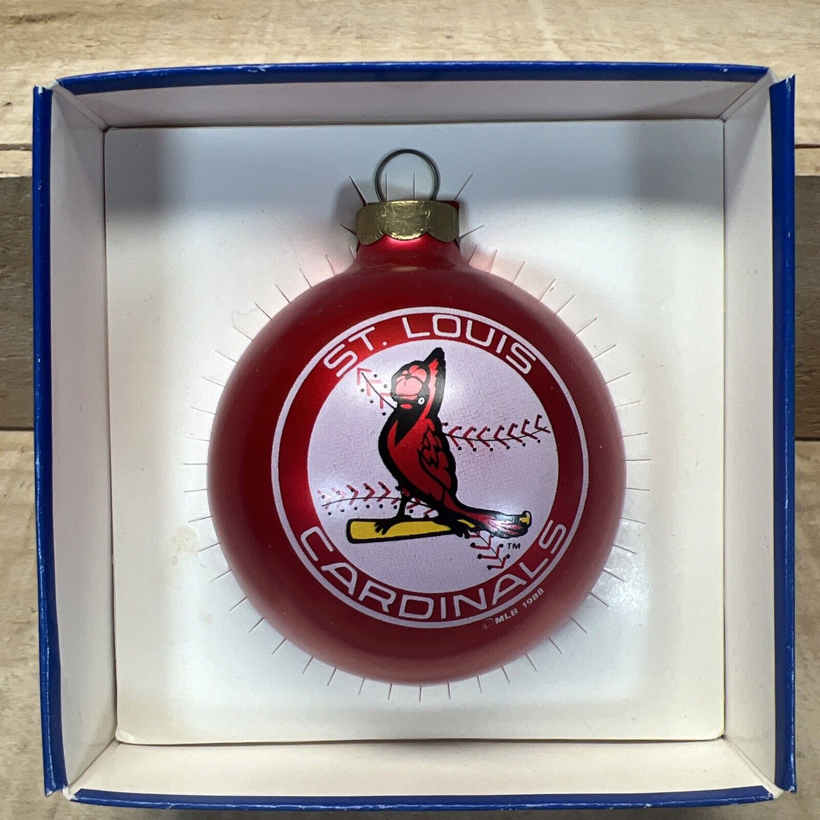 Vintage 1988 MLB “St. Louis Cardinals”  SPORTS COLLECTORS SERIES Ornament