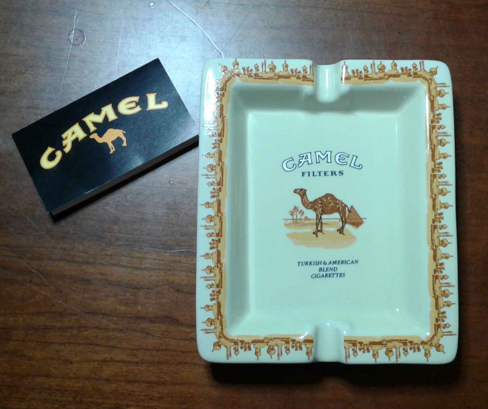 Vintage 1996 Camel Cigarette Ashtray Ceramic Vintage 1996 Camel Cigarette Ashtray Ceramic