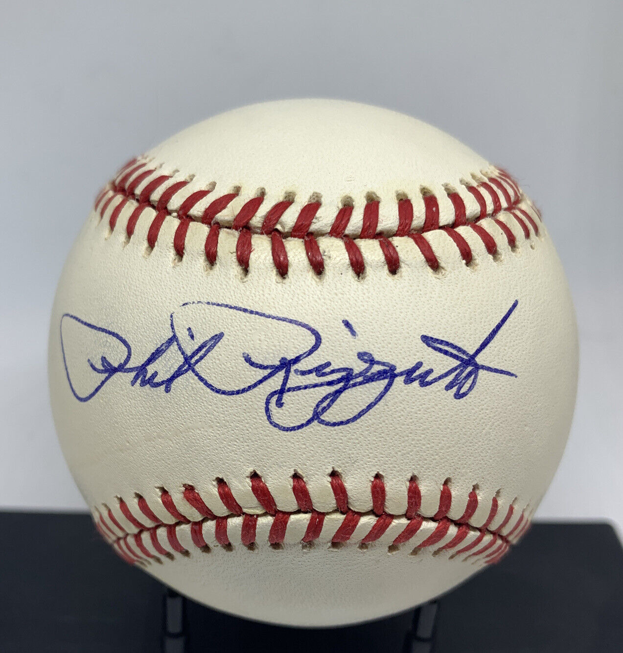 Yankees Phil Rizzuto Signed Autographed OAL Baseball HOF