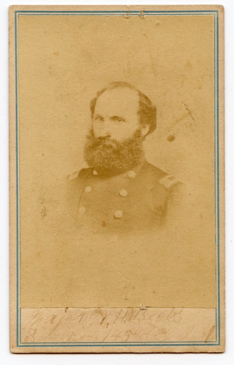 Civil War-era ink-signed CDV, surgeon W.H. Beck 145th Indiana Volunteer Infantry Civil War-era ink-signed CDV, surgeon W.H. Beck 145th Indiana Volunteer Infantry