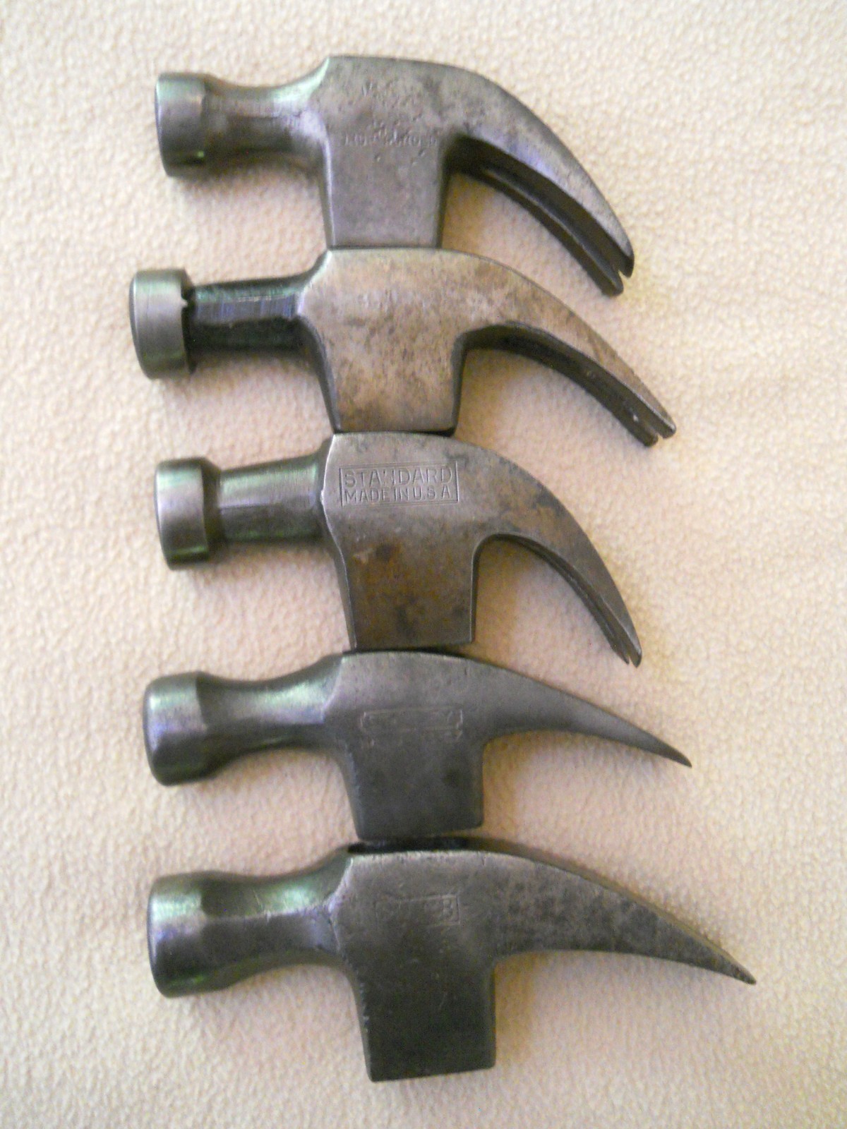 Vintage Claw Hammer Head Lot Vintage Claw Hammer Head Lot