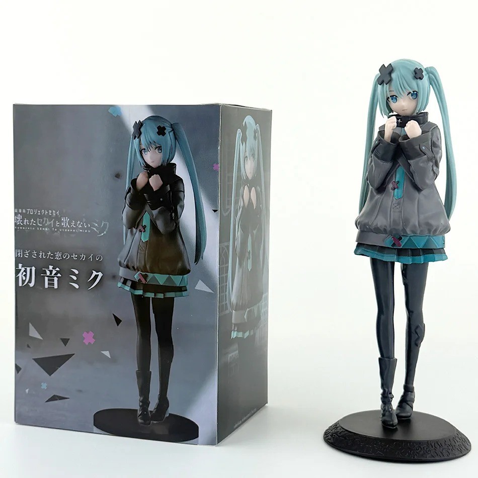 Hatsune Miku Anime Figure PVC Collectible Statue w/ Display Box Gift Hatsune Miku Anime Figure PVC Collectible Statue w/ Display Box Gift