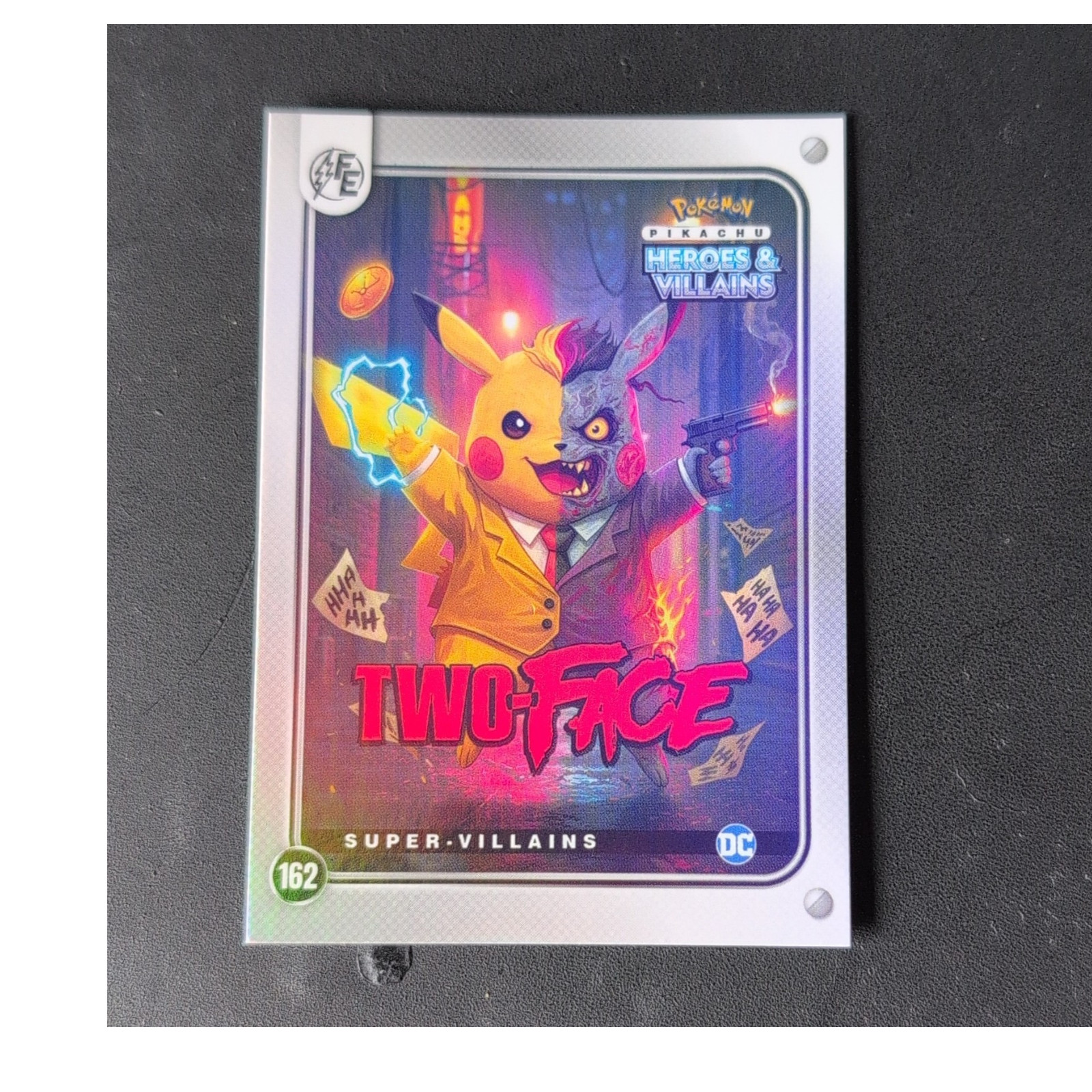 Pokémon Pikachu Heroes & Villains Two-Face DC Universe Pokémon Pikachu Heroes & Villains Two-Face DC Universe
