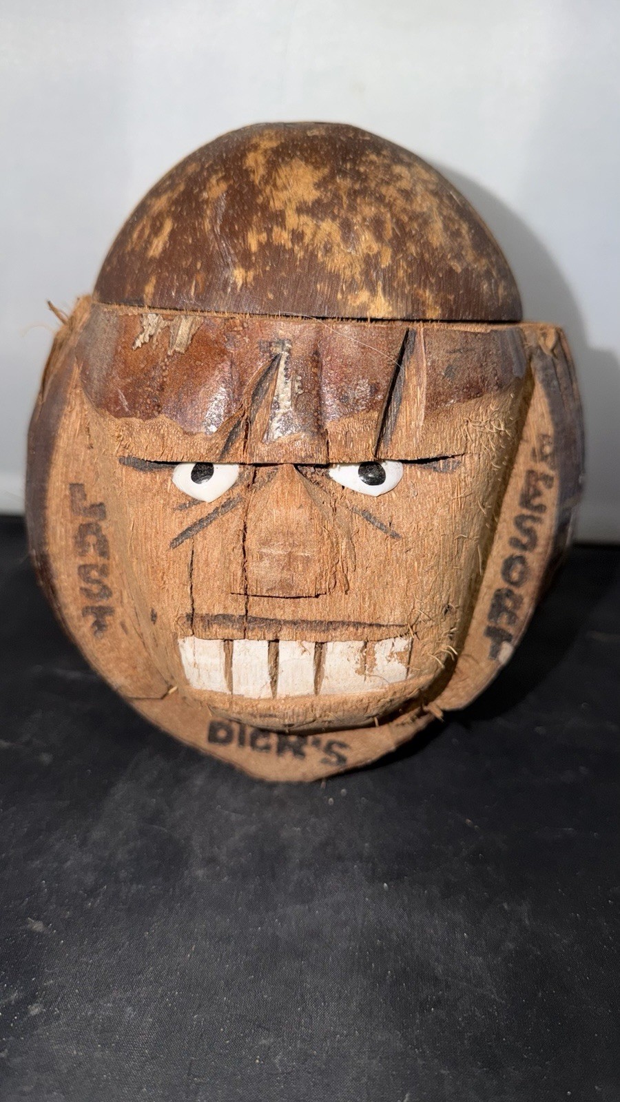 Vintage Dick’s Last Resort Coconut Head Bank Tiki Bar Restaurant Souvenir Vintage Dick’s Last Resort Coconut Head Bank Tiki Bar Restaurant Souvenir