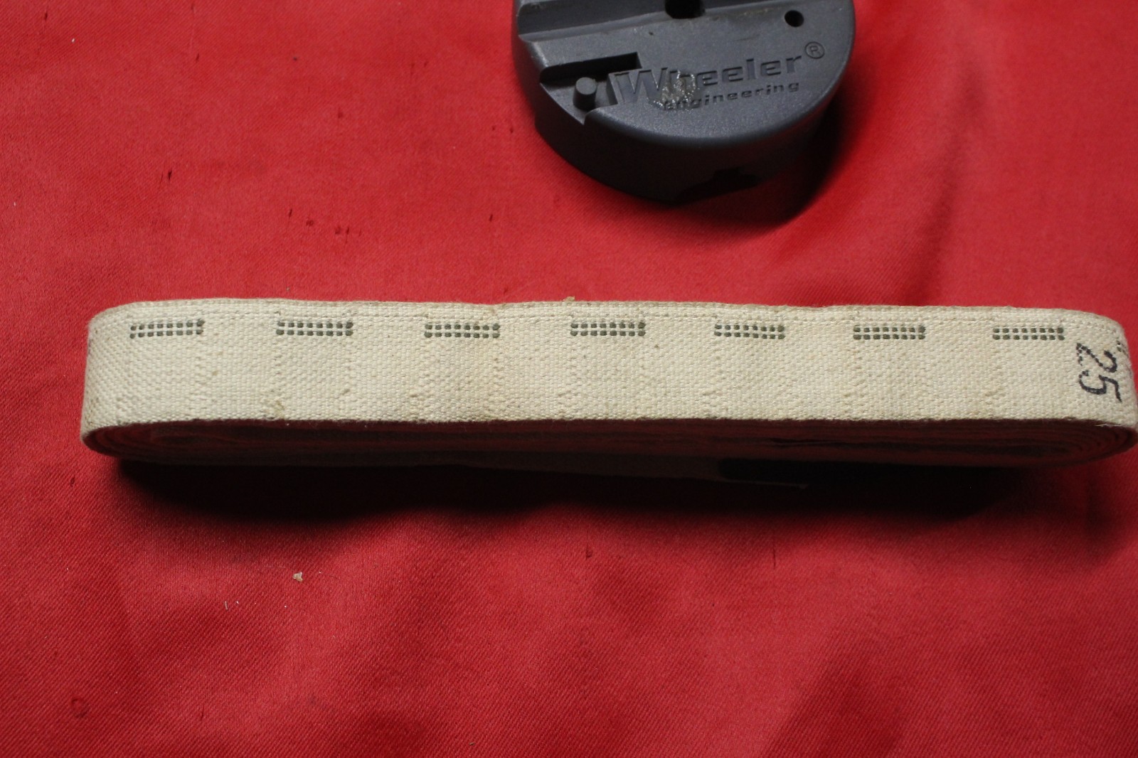 1919 Browning 225 Round Cloth Belt Browning M1919A4 NOS 1970's MANUFACTURED 1919 Browning 225 Round Cloth Belt Browning M1919A4 NOS 1970's MANUFACTURED