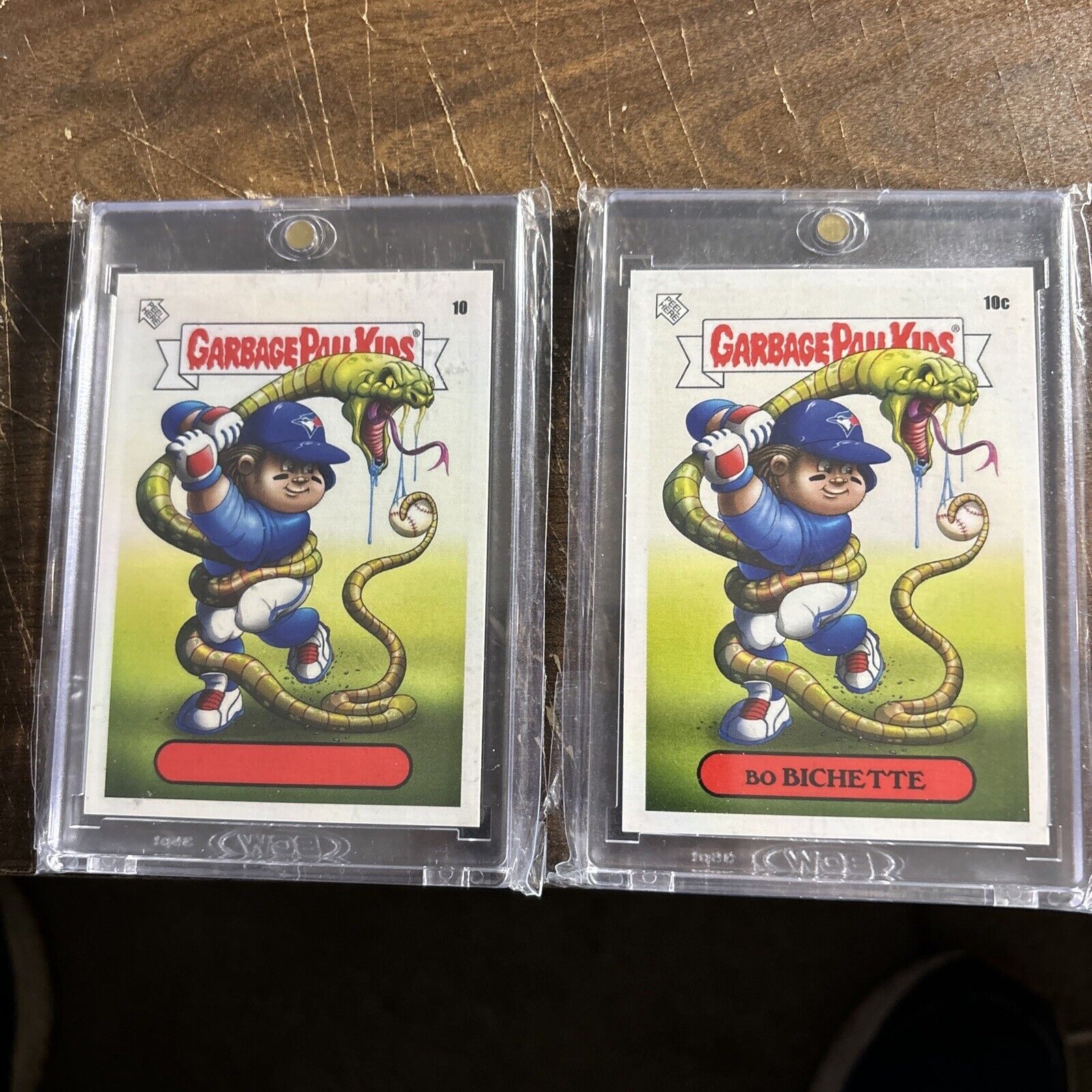 alex pardee cards gpk mlb series 2 10 And 10c