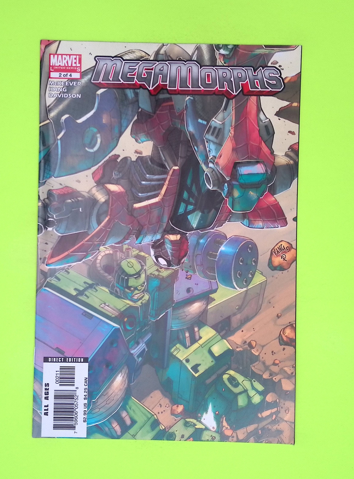 Mega Morphs #2 2005 Marvel Comics High Grade Comic Book K46-231 Mega Morphs #2 2005 Marvel Comics High Grade Comic Book K46-231