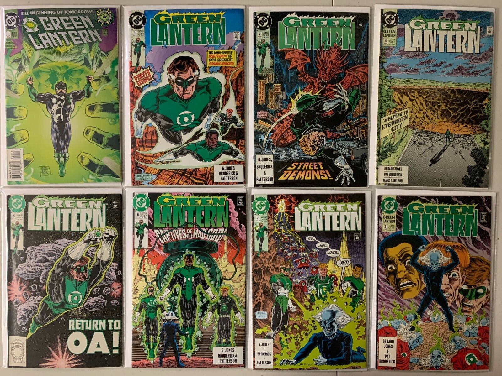 Green Lantern comics lot #0-154 45 diff avg 6.0 (1990-2002)