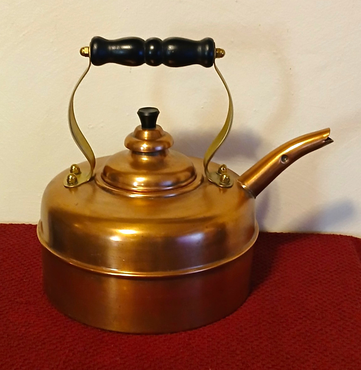 Vintage 1930's Newey & Bloomer Simplex 786743 Kensington Whistling Copper Kettle Vintage 1930's Newey & Bloomer Simplex 786743 Kensington Whistling Copper Kettle