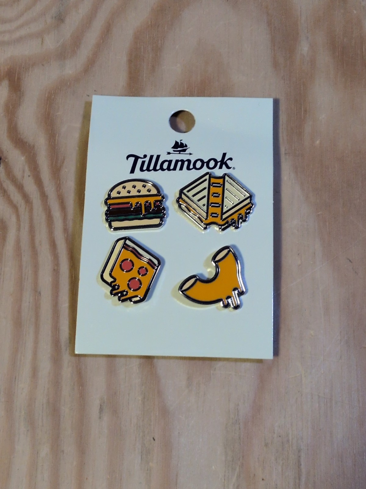 Tillamook Enamel Pin Unisex OS Pink Food Pin Set Store Exclusive NEW Tillamook Enamel Pin Unisex OS Pink Food Pin Set Store Exclusive NEW