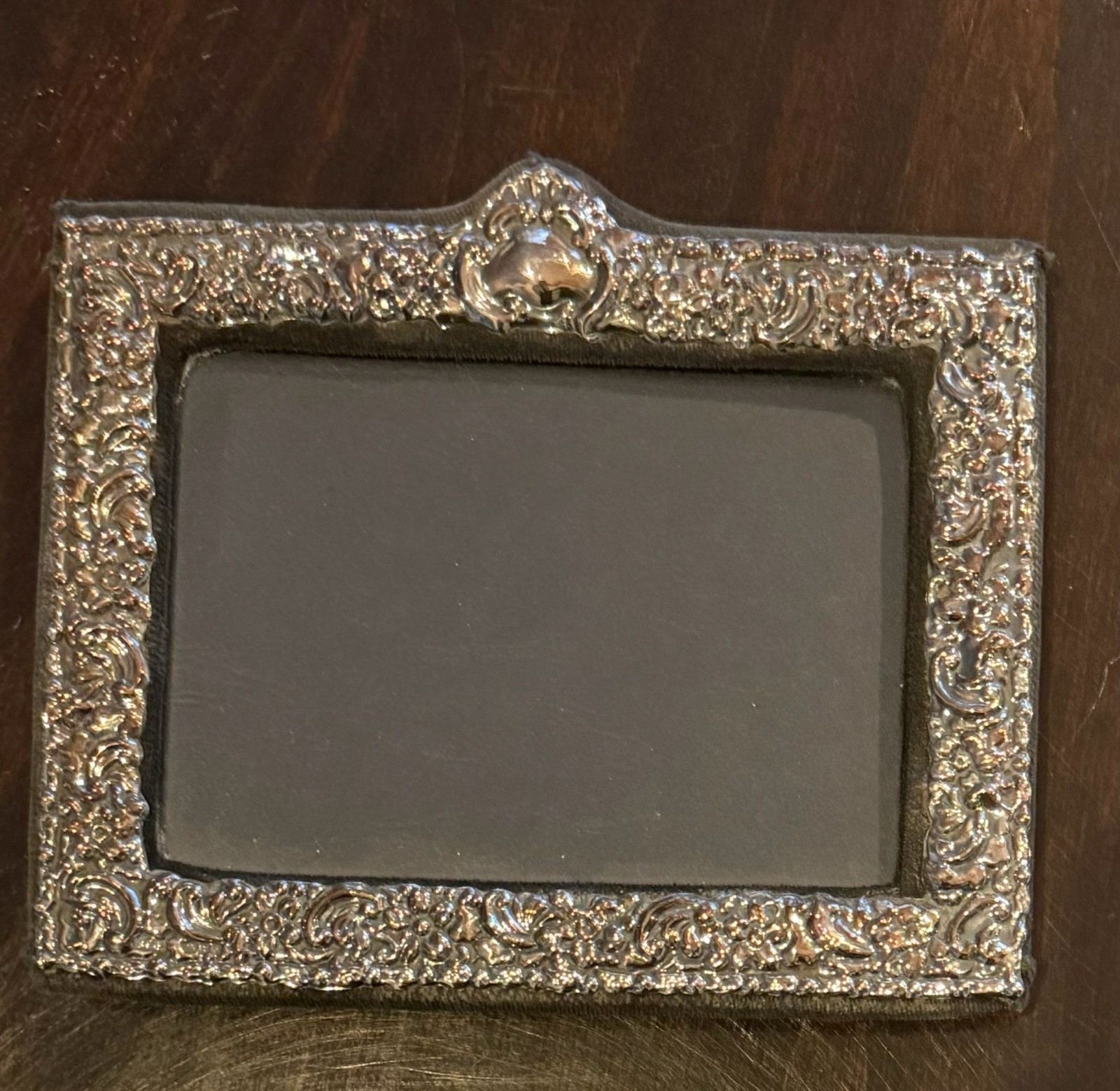 Vintage Silver Plated Ornate For 4”x6” Photo, 6.75”x6” Total Size Vintage Silver Plated Ornate For 4”x6” Photo, 6.75”x6” Total Size