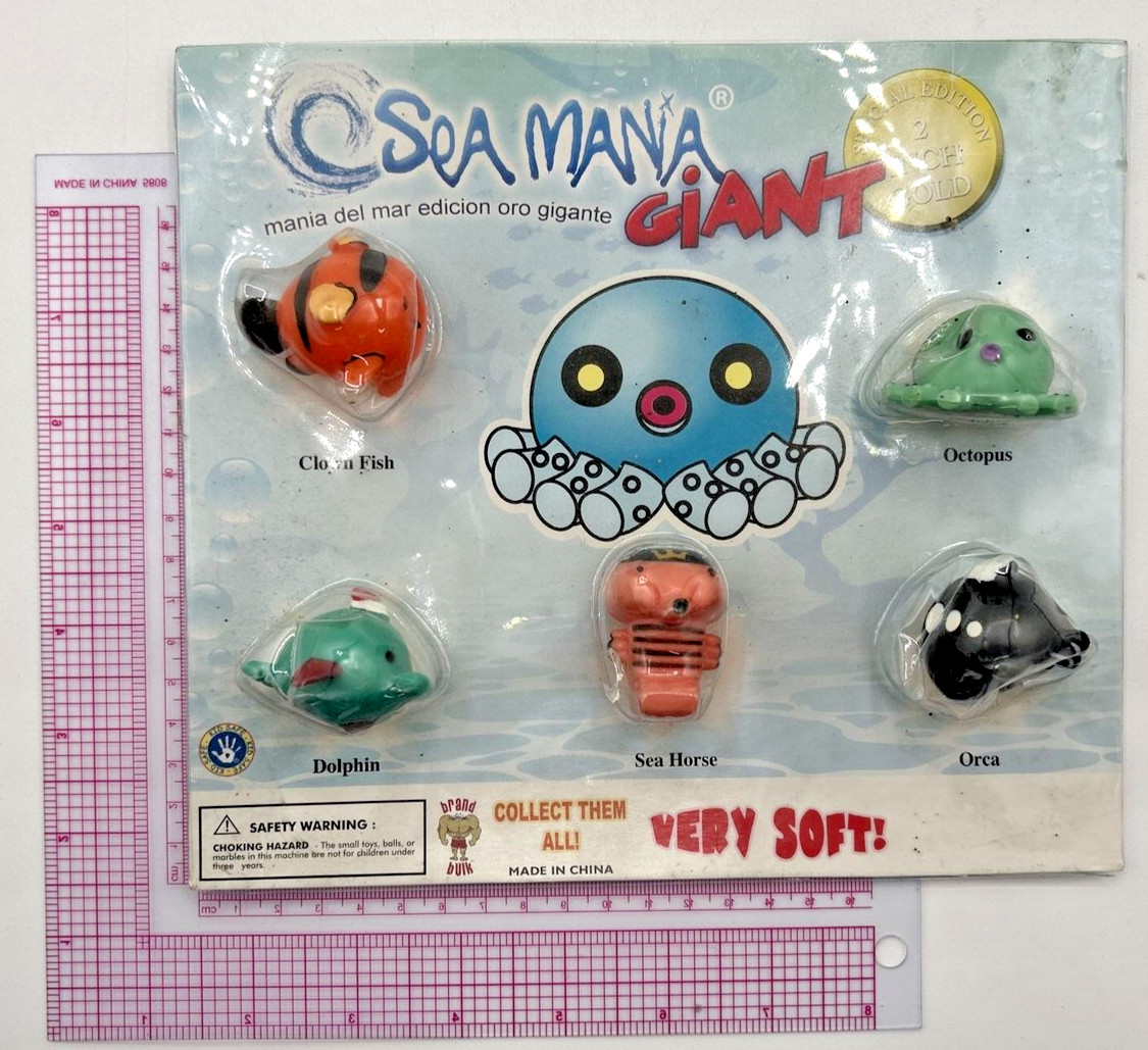 Vintage Vending Display Board Sea Mania Giant 0056