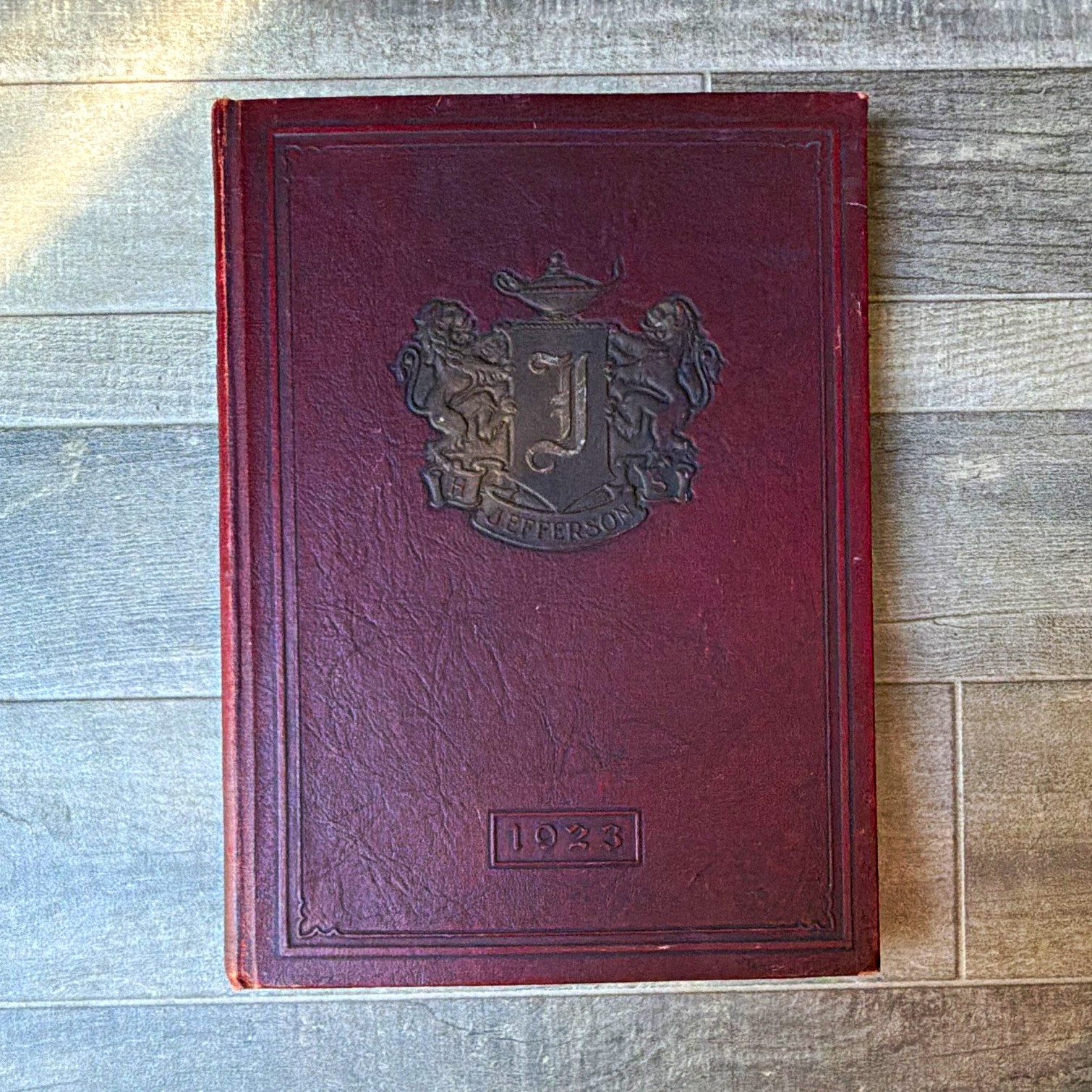 1923 Jefferson High School Nautilus Yearbook Lafayette Indiana Antique Signed 1923 Jefferson High School Nautilus Yearbook Lafayette Indiana Antique Signed