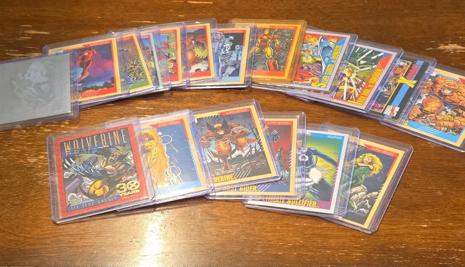 1991 Marvel Cards.Lot of 20 (Near Mint). Wolverine, Iron Man, Dare Devil & More. 1991 Marvel Cards.Lot of 20 (Near Mint). Wolverine, Iron Man, Dare Devil & More.