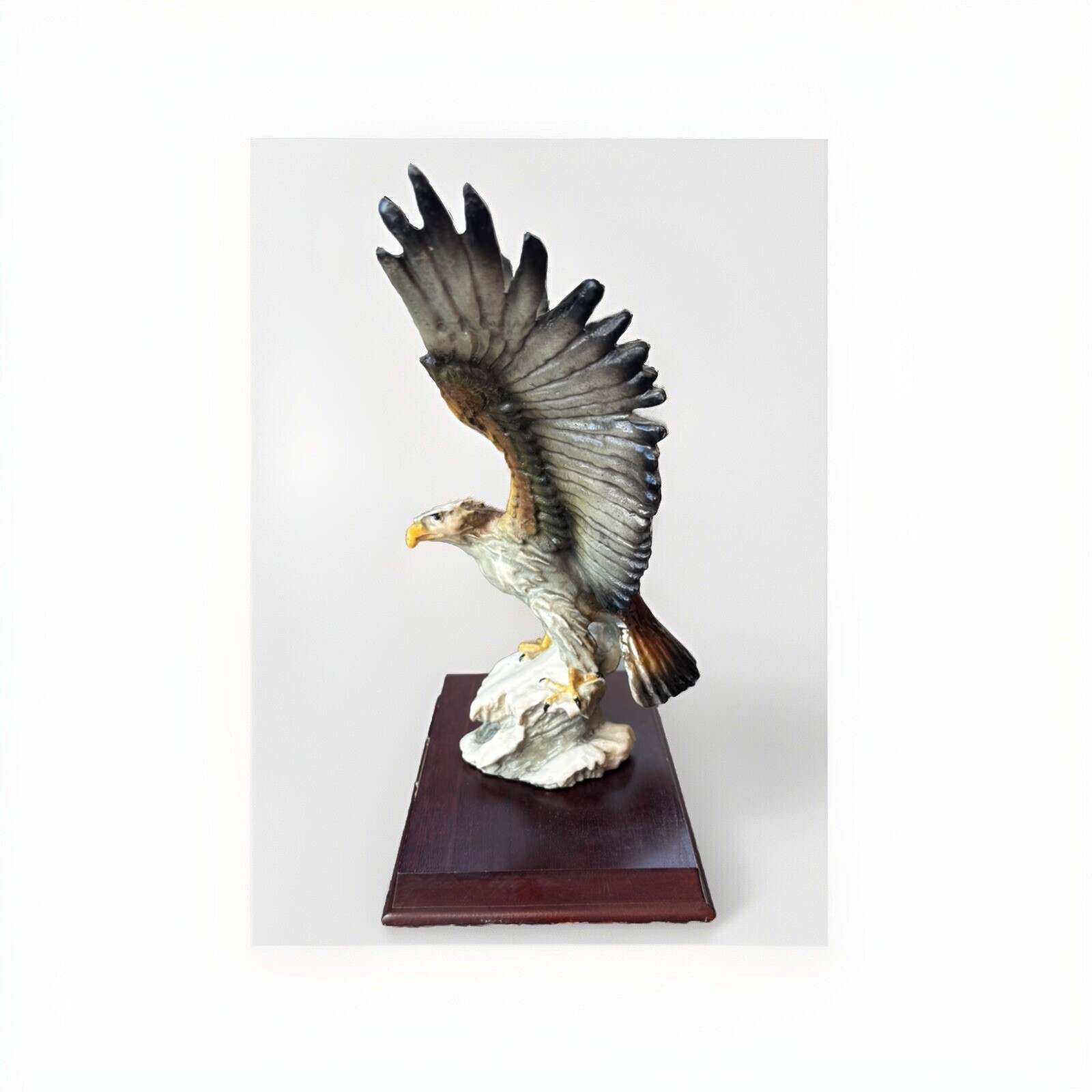 Vintage Arnart Pucci Bald Eagle Figurine Detailed American Statue 9.25” Vintage Arnart Pucci Bald Eagle Figurine Detailed American Statue 9.25”