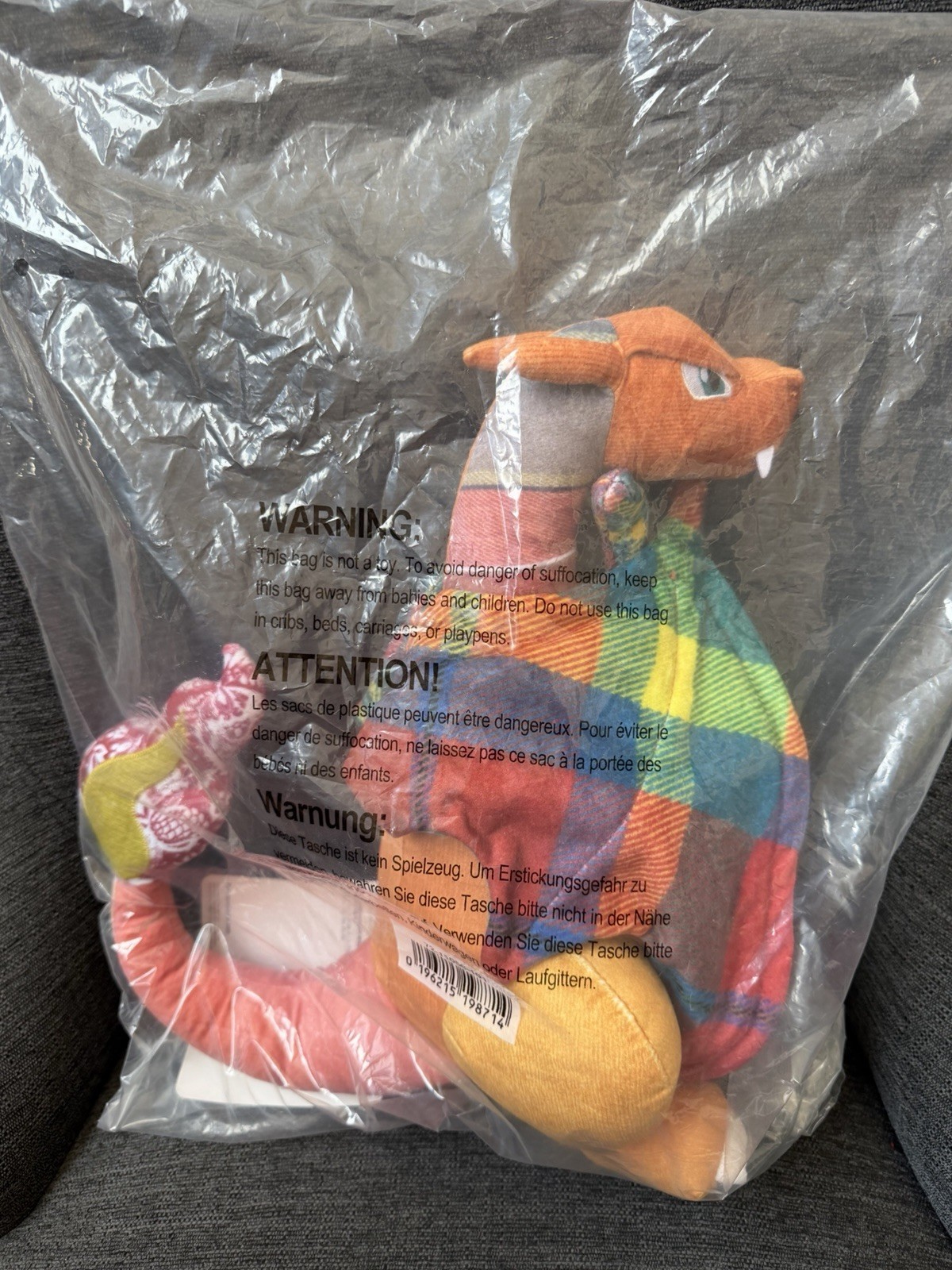 Sean Wotherspoon x Pokemon Center Charizard Plush Limited Edition - New Sealed ✅ Sean Wotherspoon x Pokemon Center Charizard Plush Limited Edition - New Sealed ✅