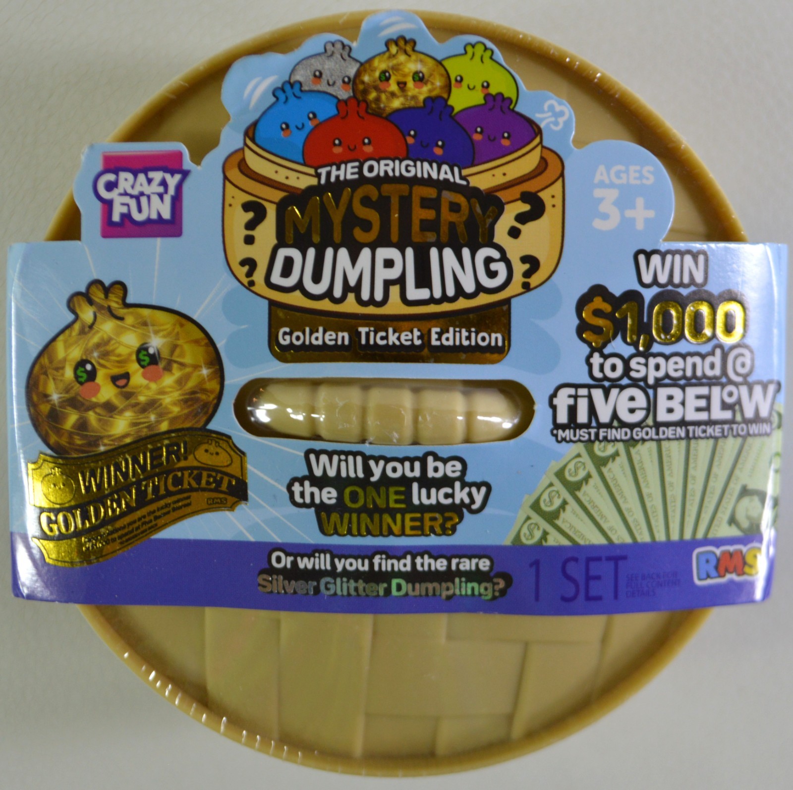 RMS Mystery Dumpling Golden Ticket Edition NEW SEALED Silver Sparkle Guaranteed RMS Mystery Dumpling Golden Ticket Edition NEW SEALED Silver Sparkle Guaranteed